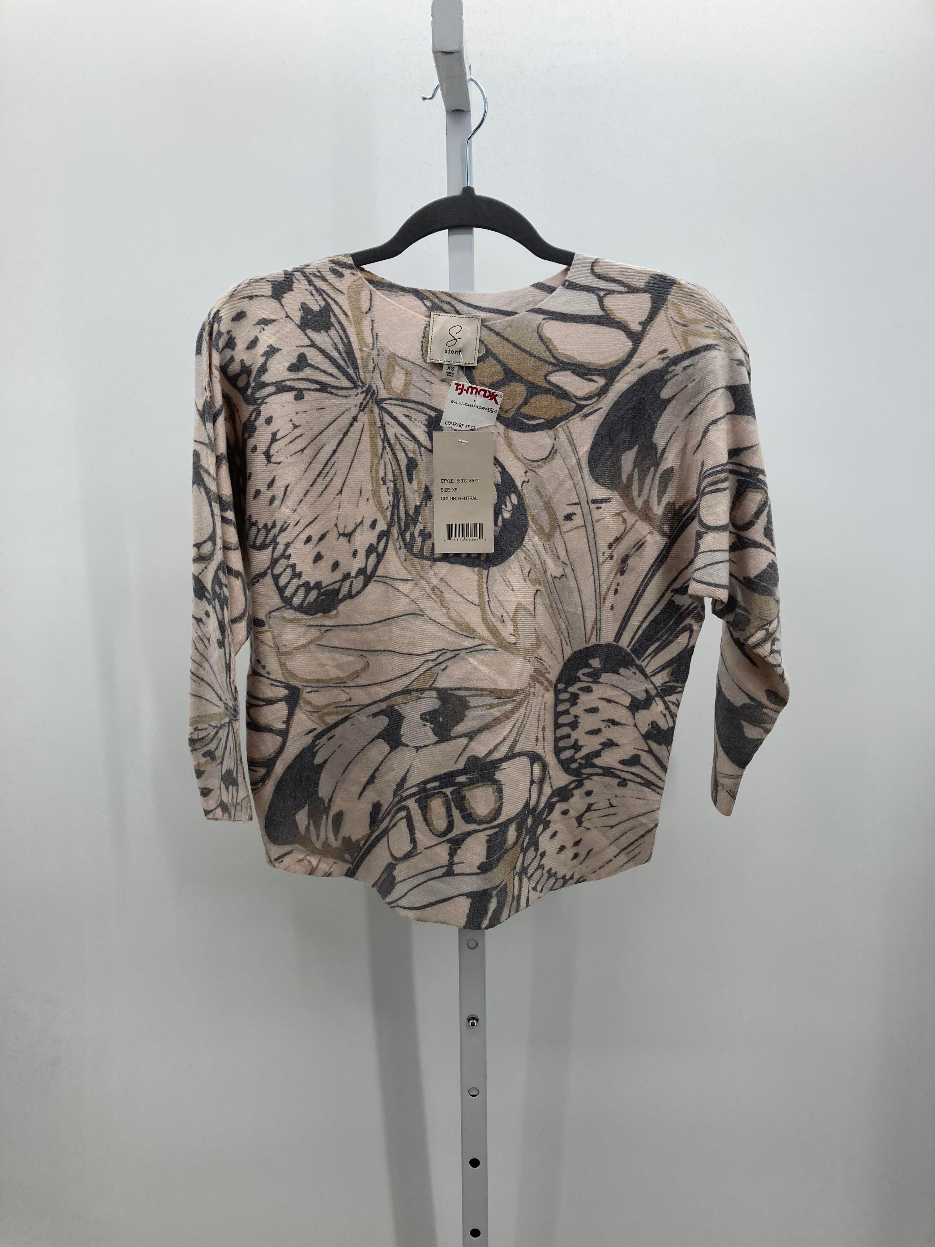 Size X Small Misses 3/4 Sleeve Sweater