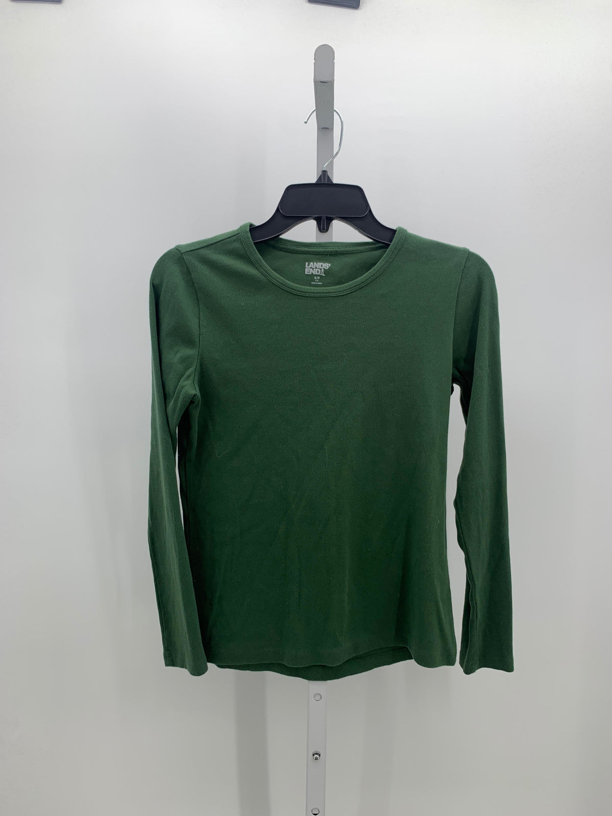 Lands End Size Small Misses Long Sleeve Shirt