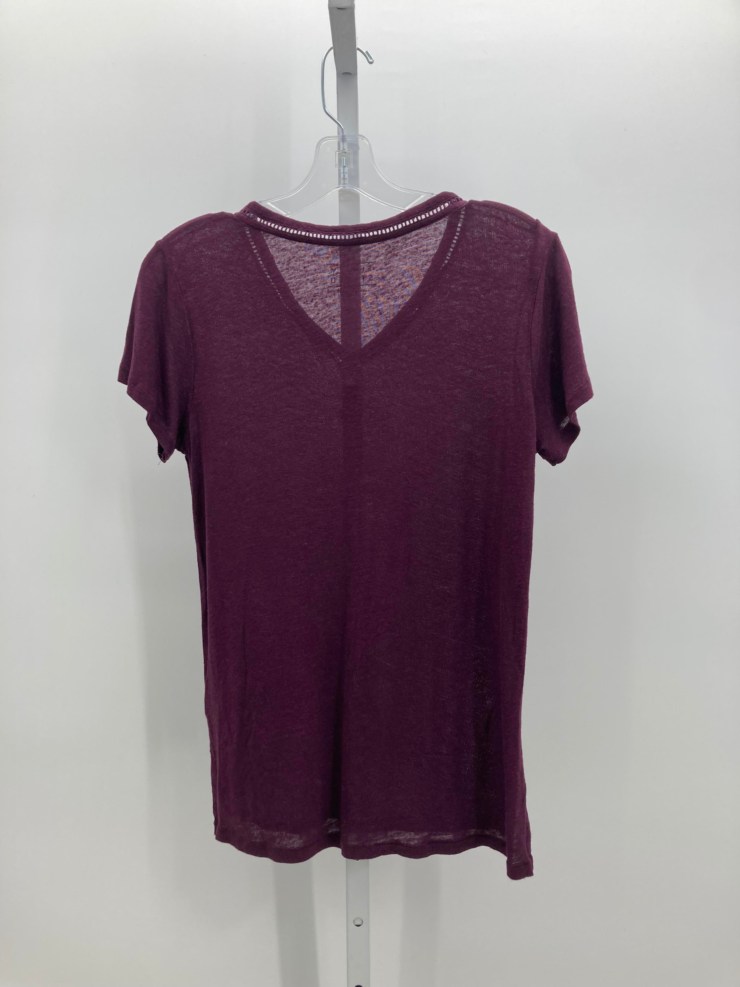 Simply Styled Size Small Misses Short Sleeve Shirt