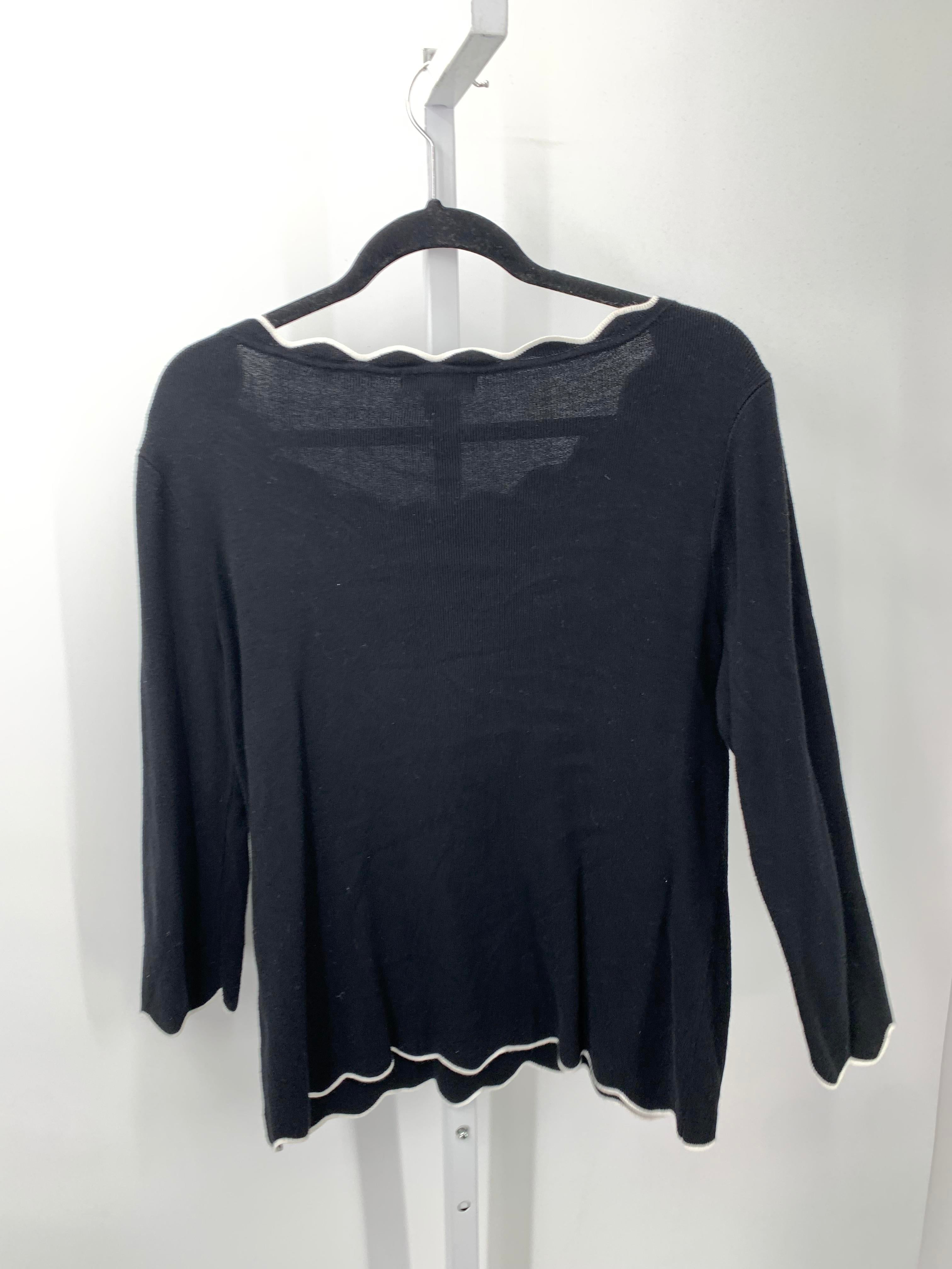 Roz & Ali Size Large Misses 3/4 Sleeve Sweater