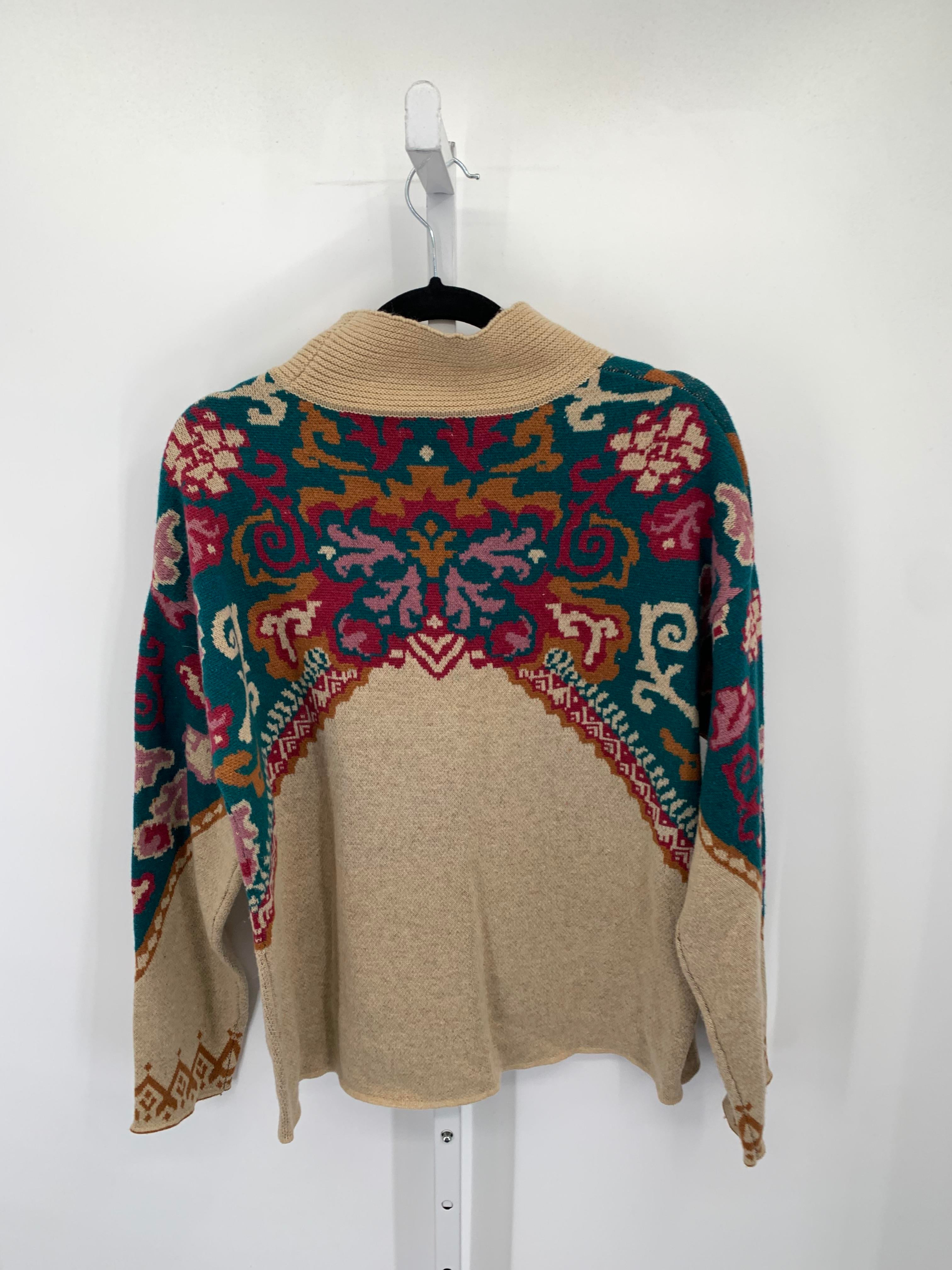 sundance Size Medium Misses Long Slv Sweater