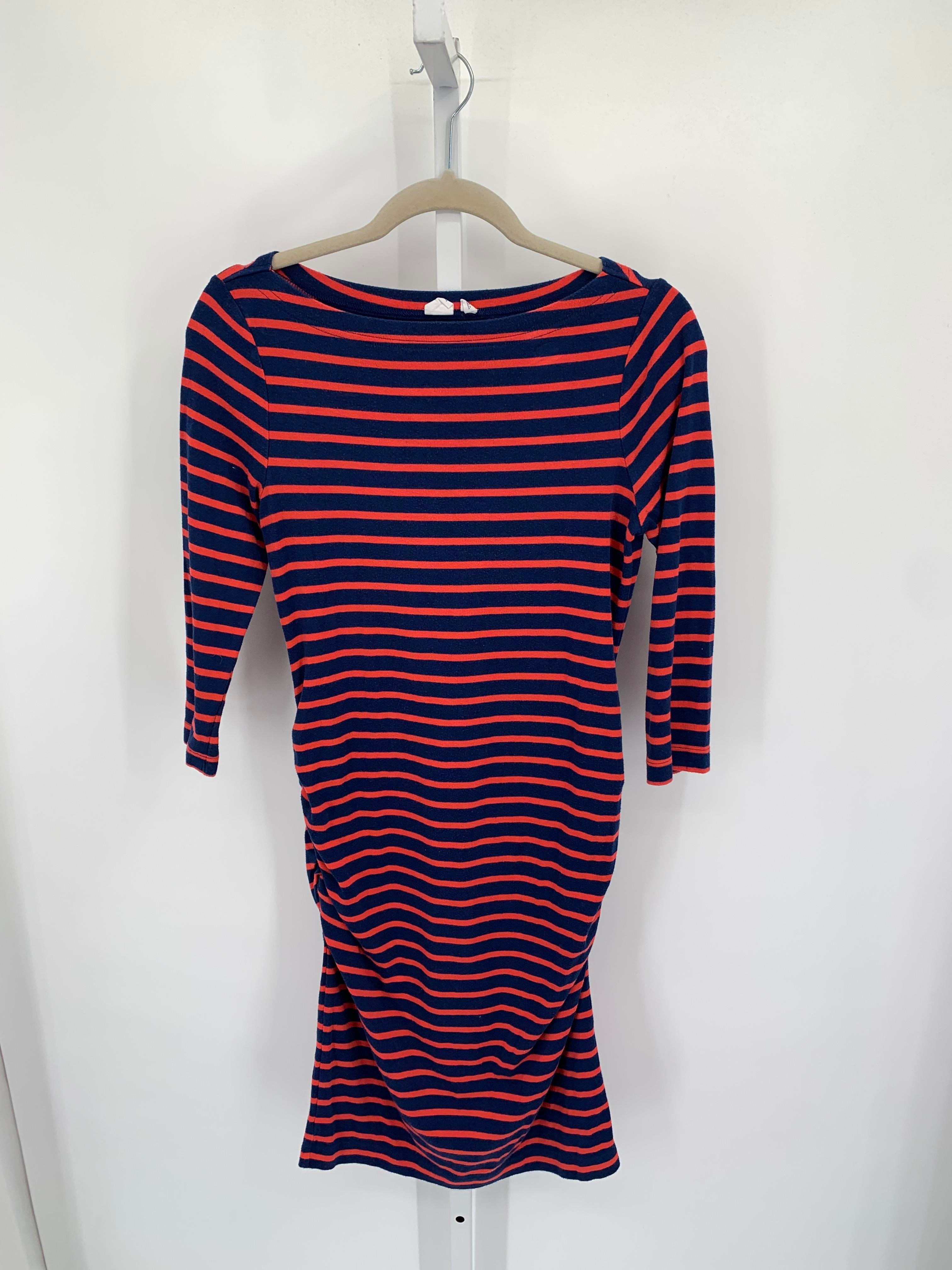 Gap Navy Size Small Maternity Long Sleeve Dress