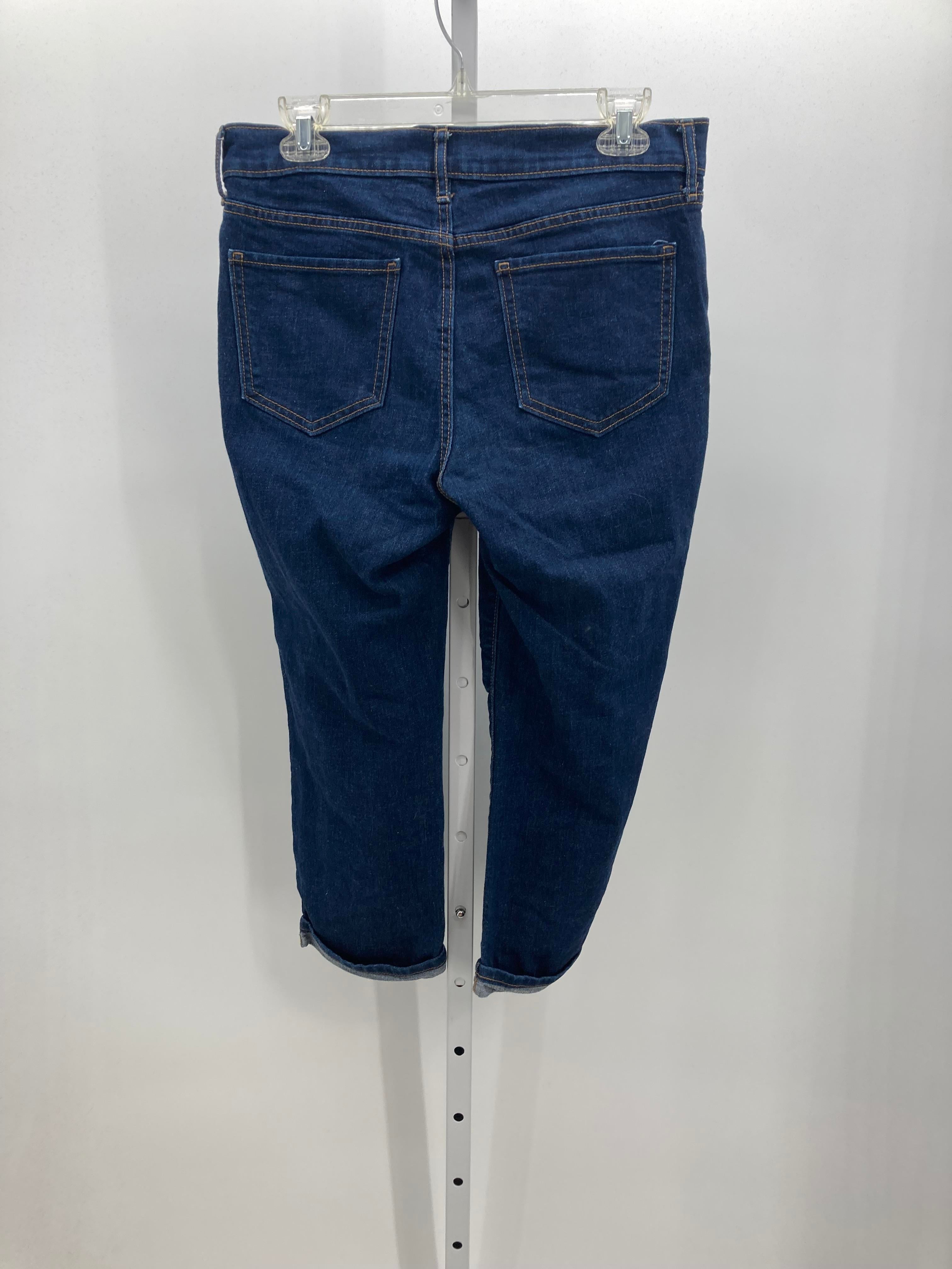 Old Navy Size 8 Misses Cropped Jeans