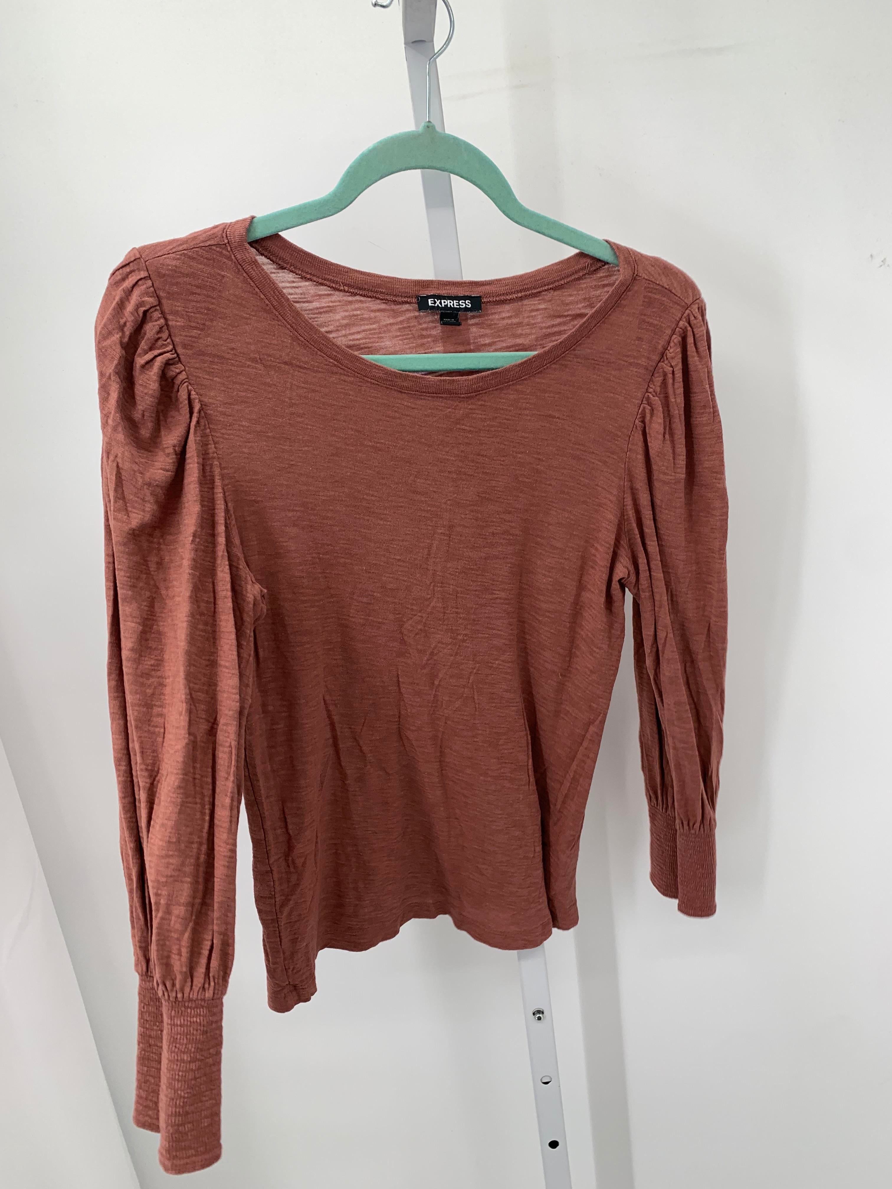 Express Size Medium Misses Long Sleeve Shirt