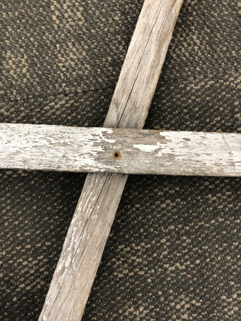 RUSTIC WOODEN STAR.