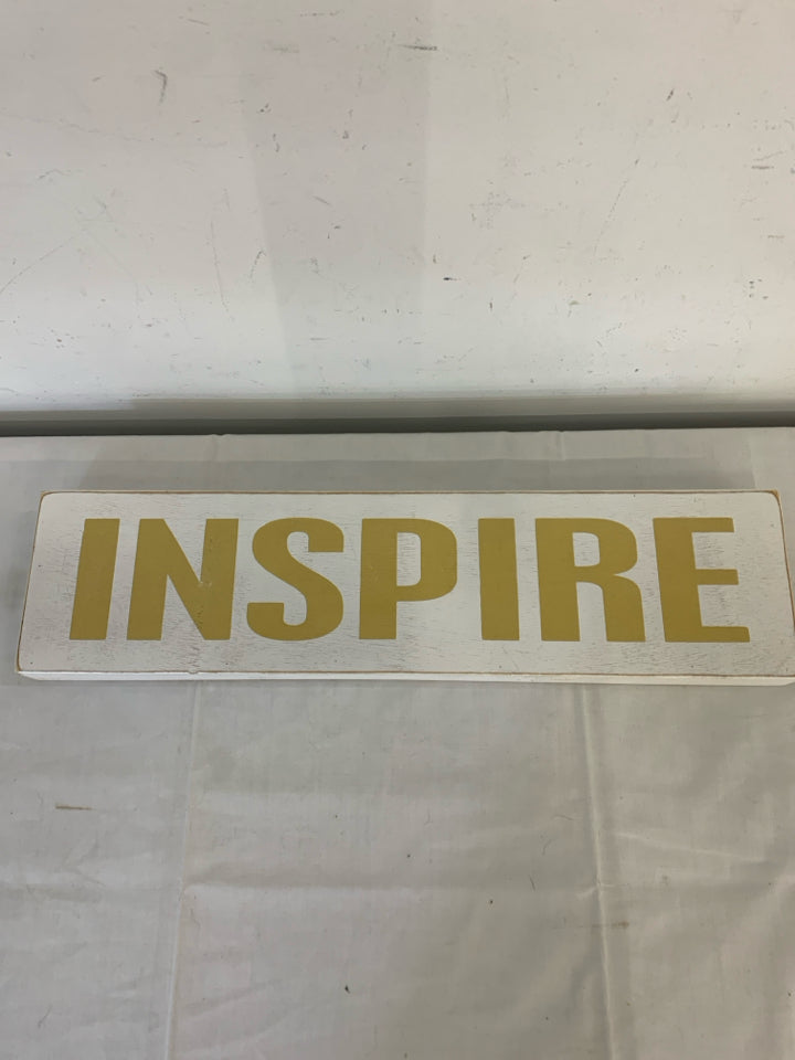 "INSPIRE" WALL HANGING.