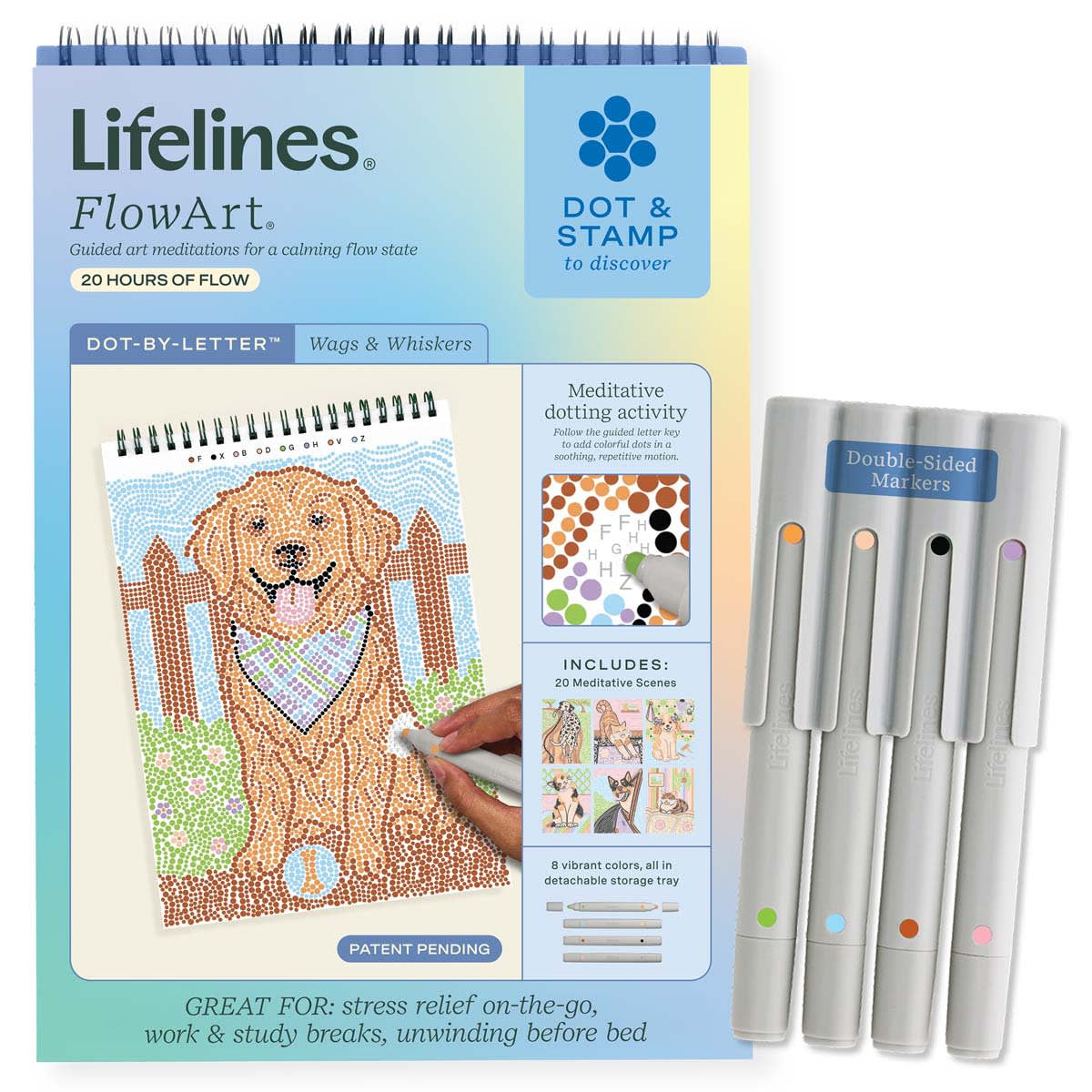 New FlowArt Dot-By-Letter, Wags & Whiskers