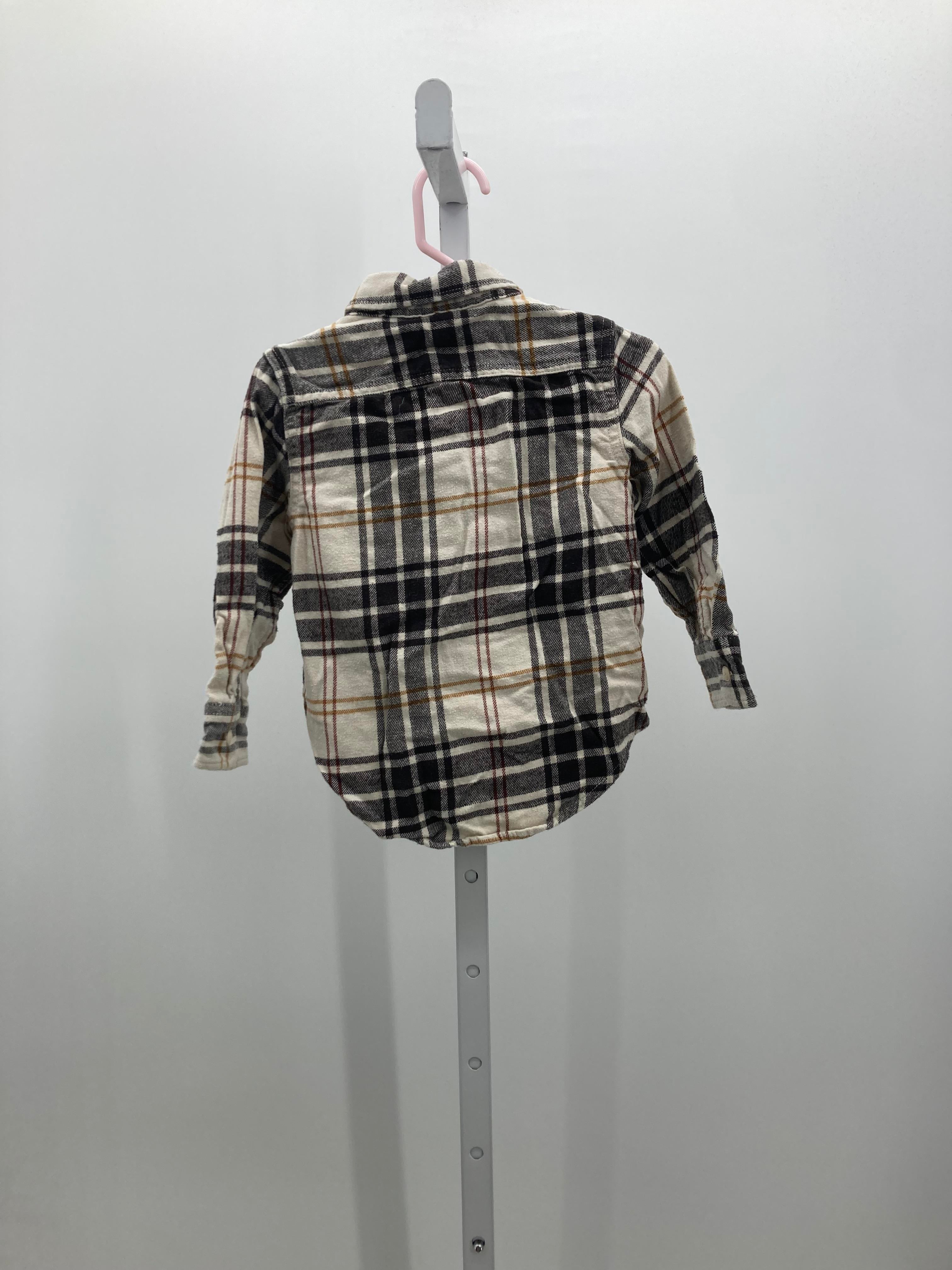 PLAID BTN DOWN
