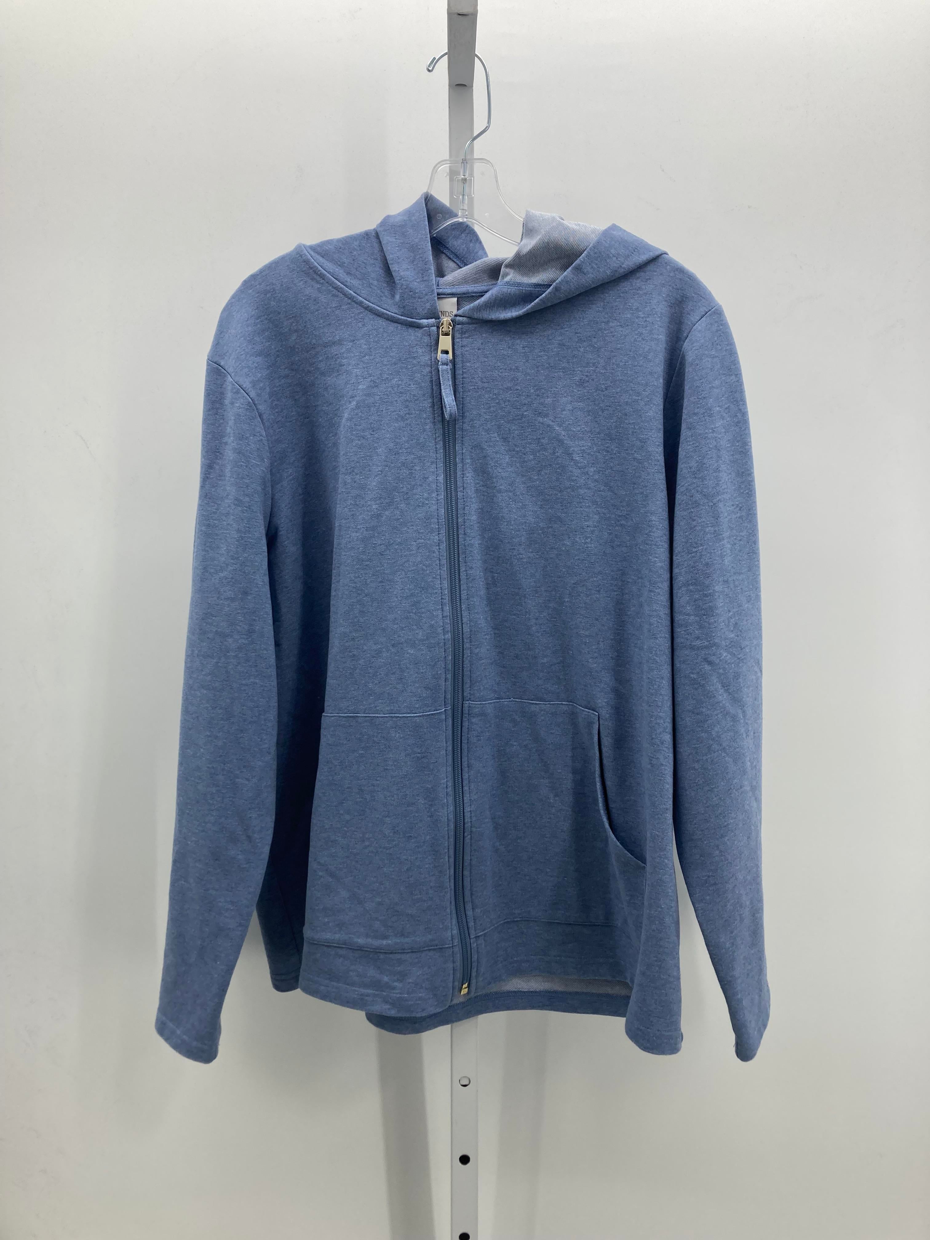 Chico's Size Large Misses Sweat Jacket
