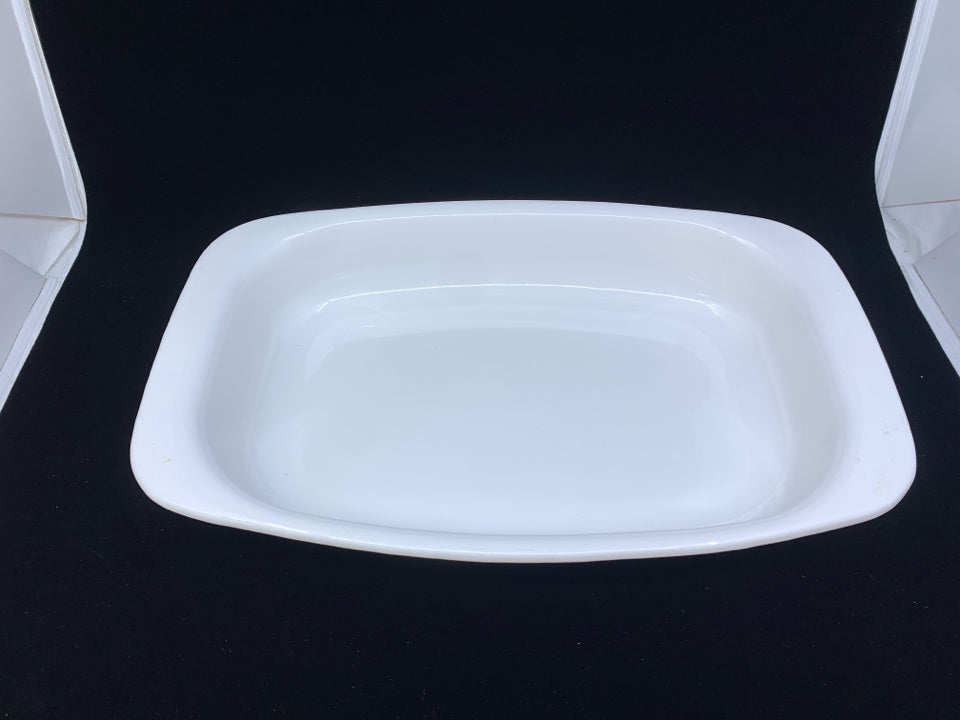 CORNING WARE CORNFLOWER BLUE ROASTER PAN.