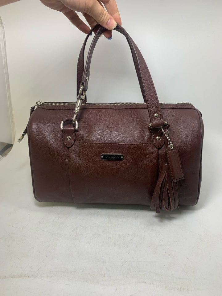 Coach F26121 Avery Pebble Leather Satchel