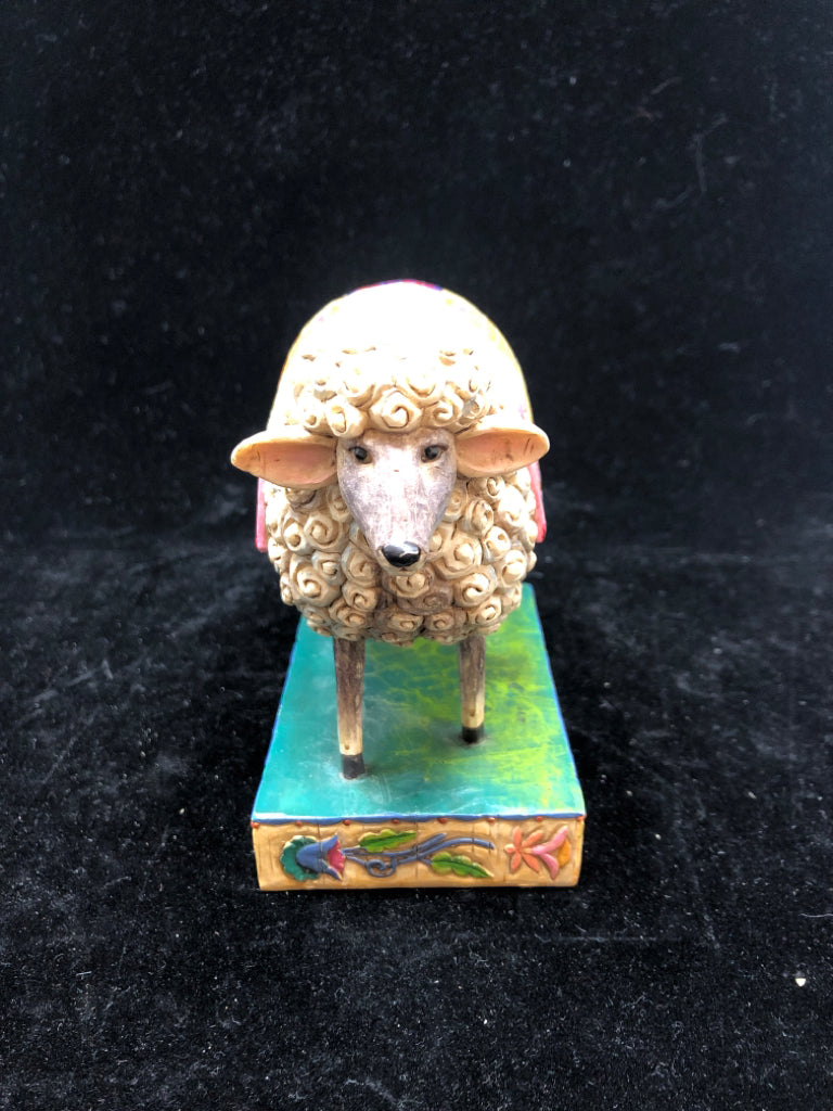 "PEACE IN THE VALLEY" JIM SHORE SHEEP.