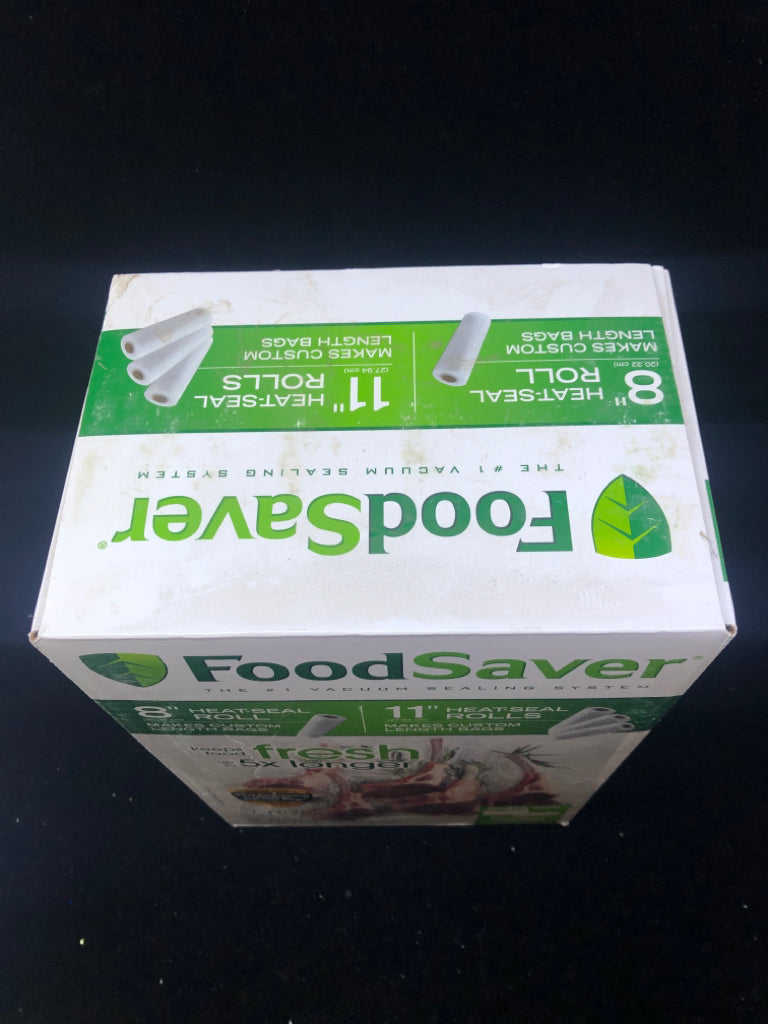 NIB FOODSAVER ROLLS.