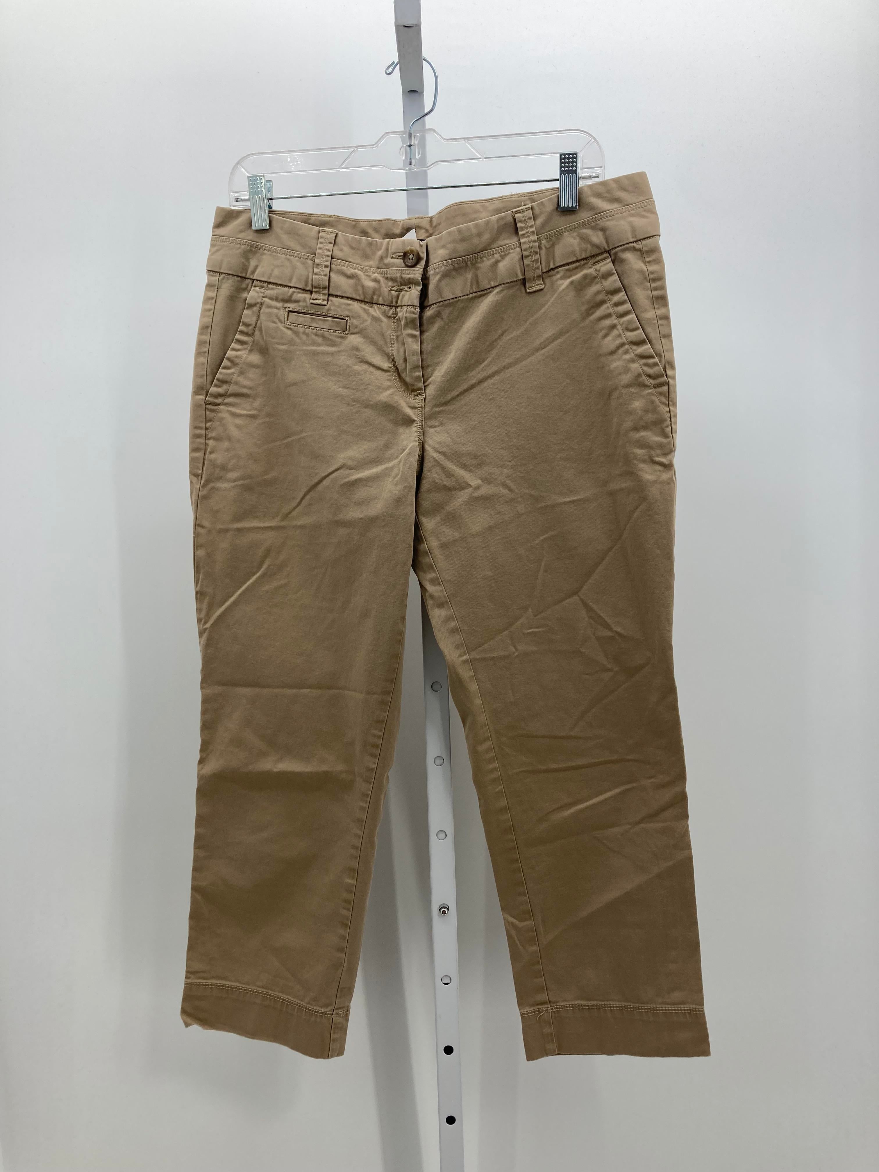 Lands End Size 10 Misses Cropped Pants