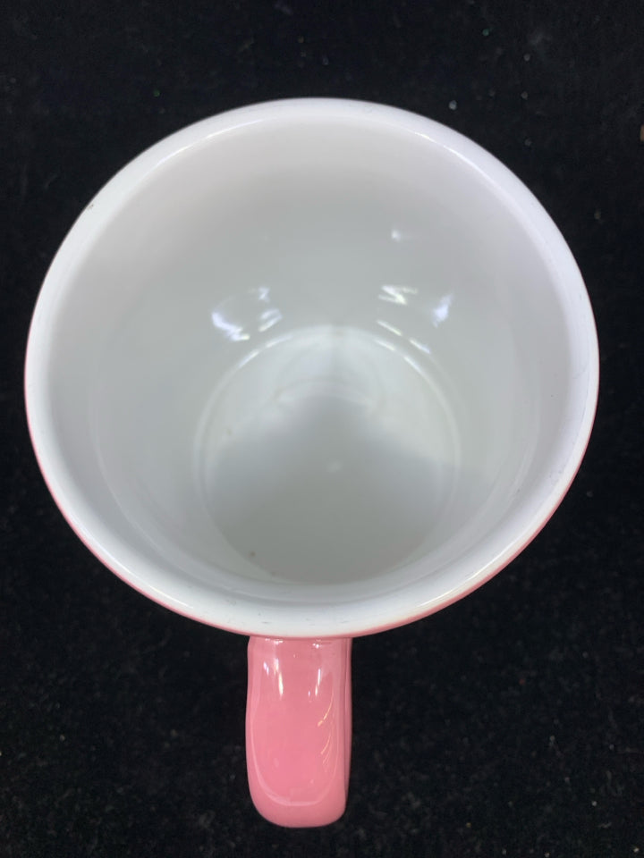 PINK RED SOX MUG.