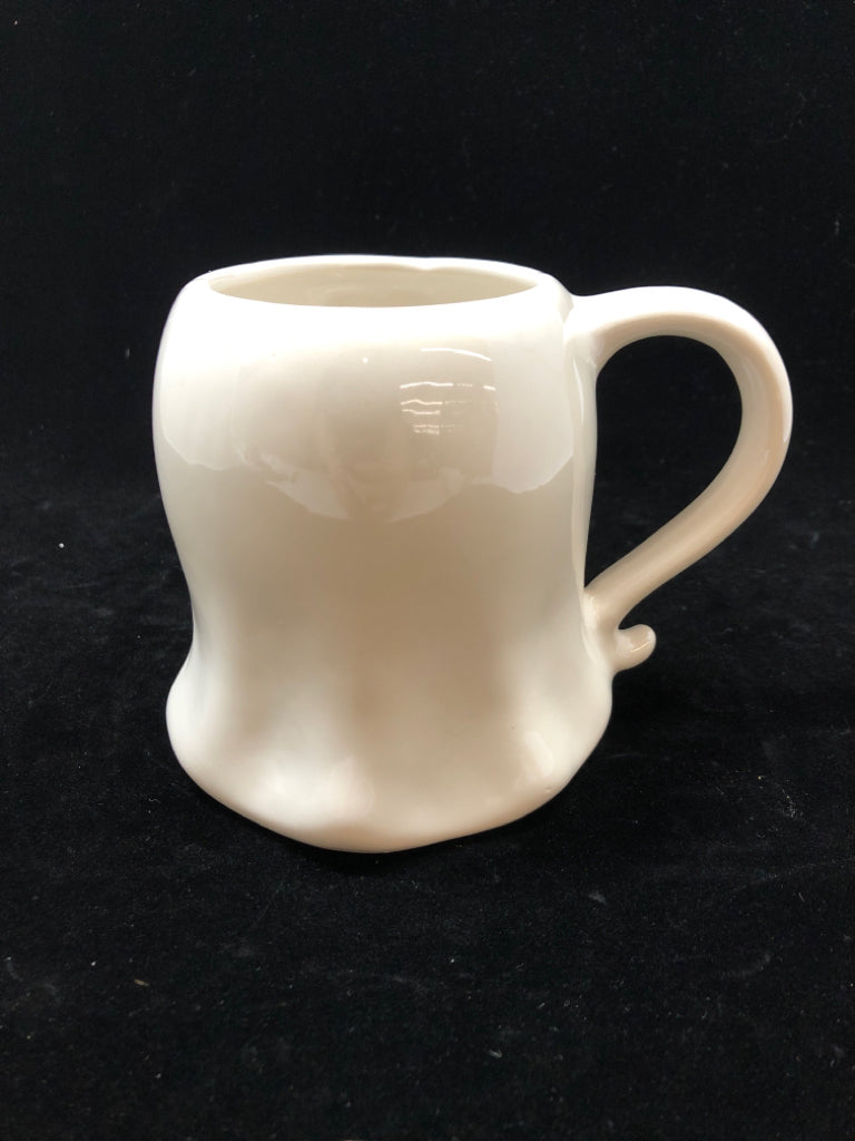 IRIDESCENT GHOST MUG.