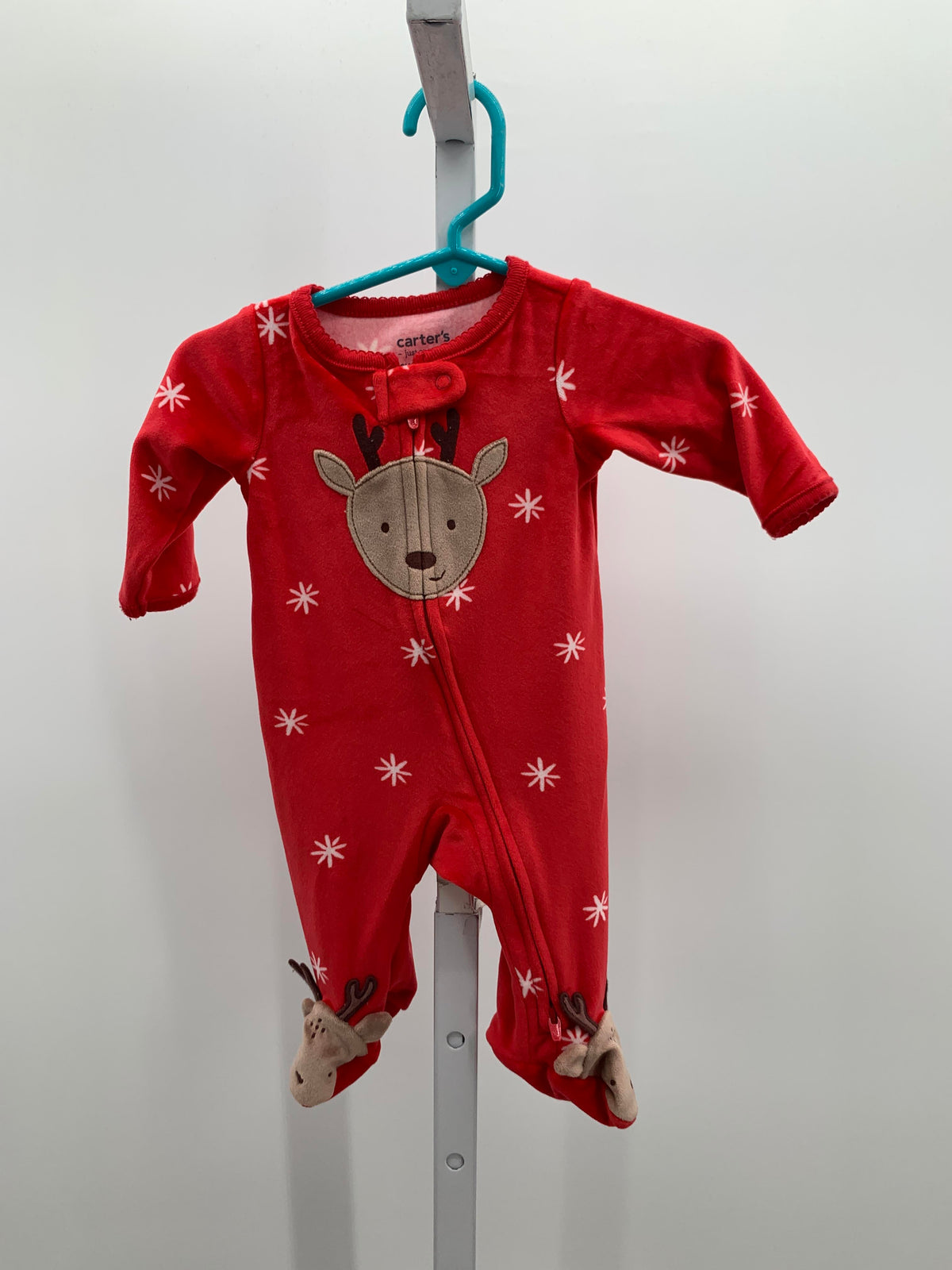 FLEECE ROMPER REINDEER