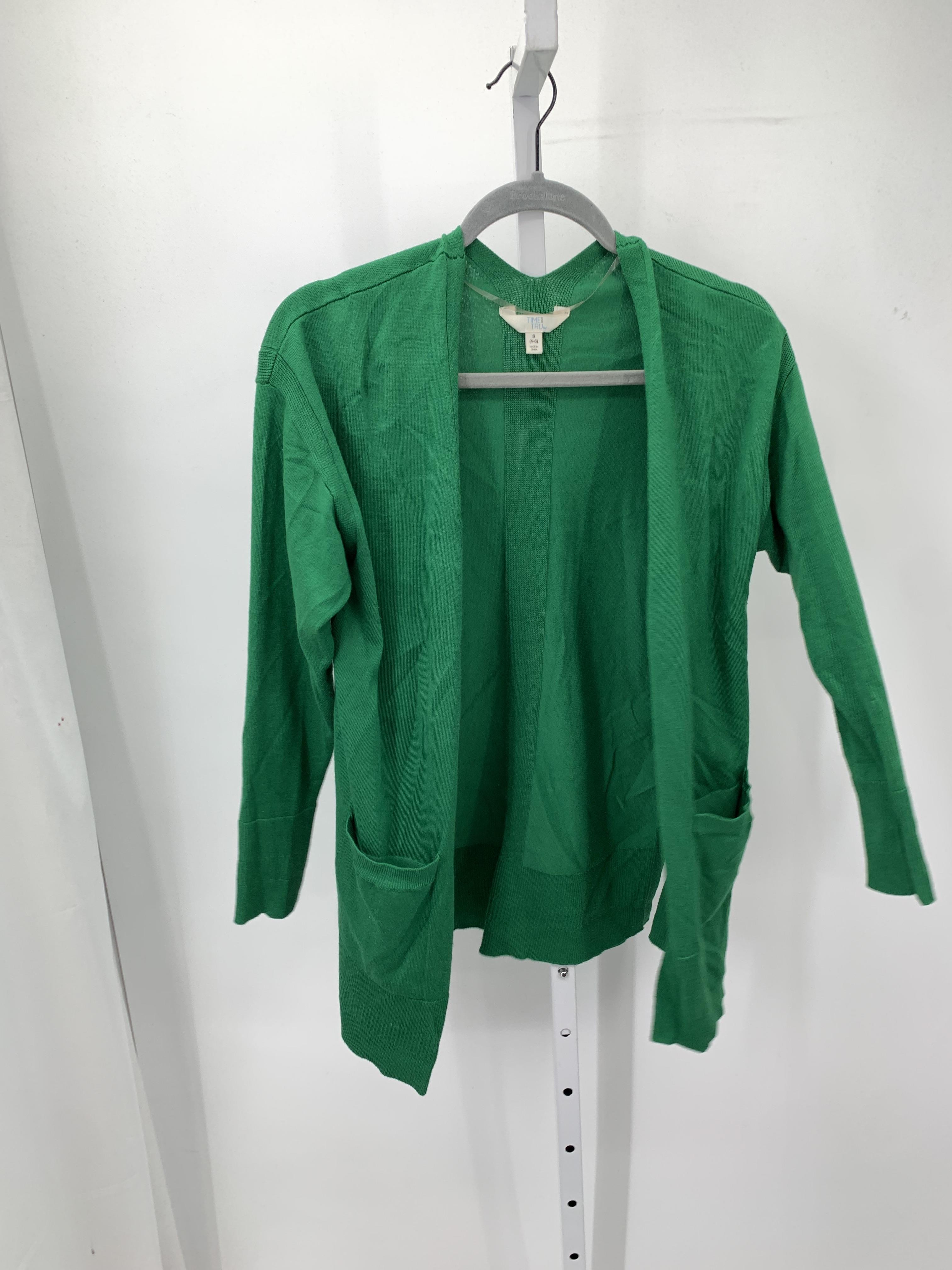 Time and Tru Size Small Misses Cardigan