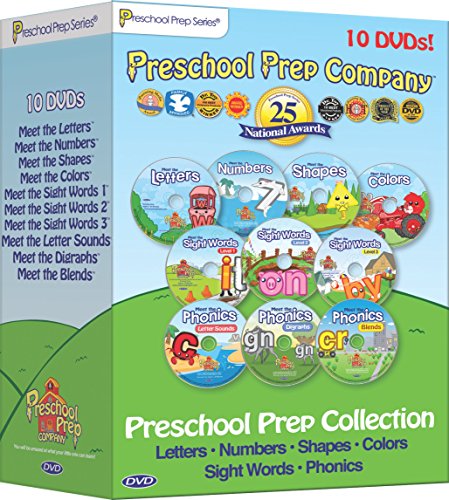 Preschool Prep Series Collection: 10 DVD Boxed Set (Meet the Letters  Meet the N