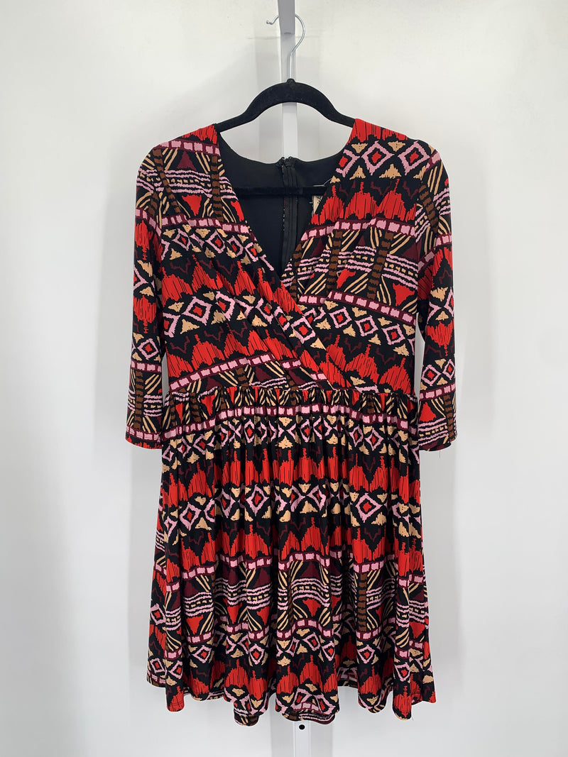 Size 1X Womens 3/4 Sleeve Dress