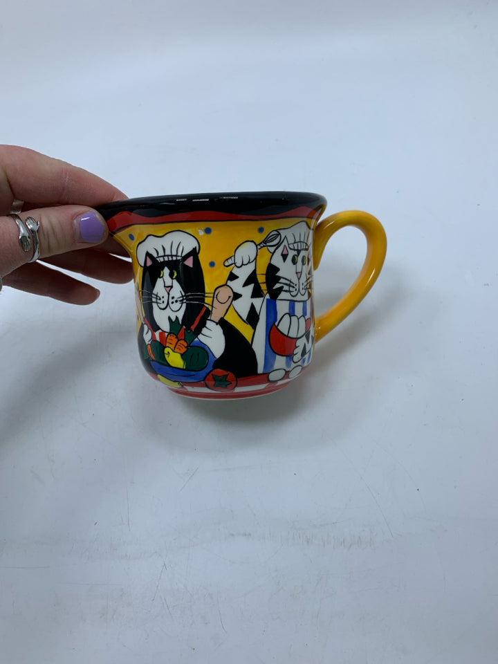 VTG 3 CATE CHEFS CREAMER CAZILLA BY CANDICE REITER.
