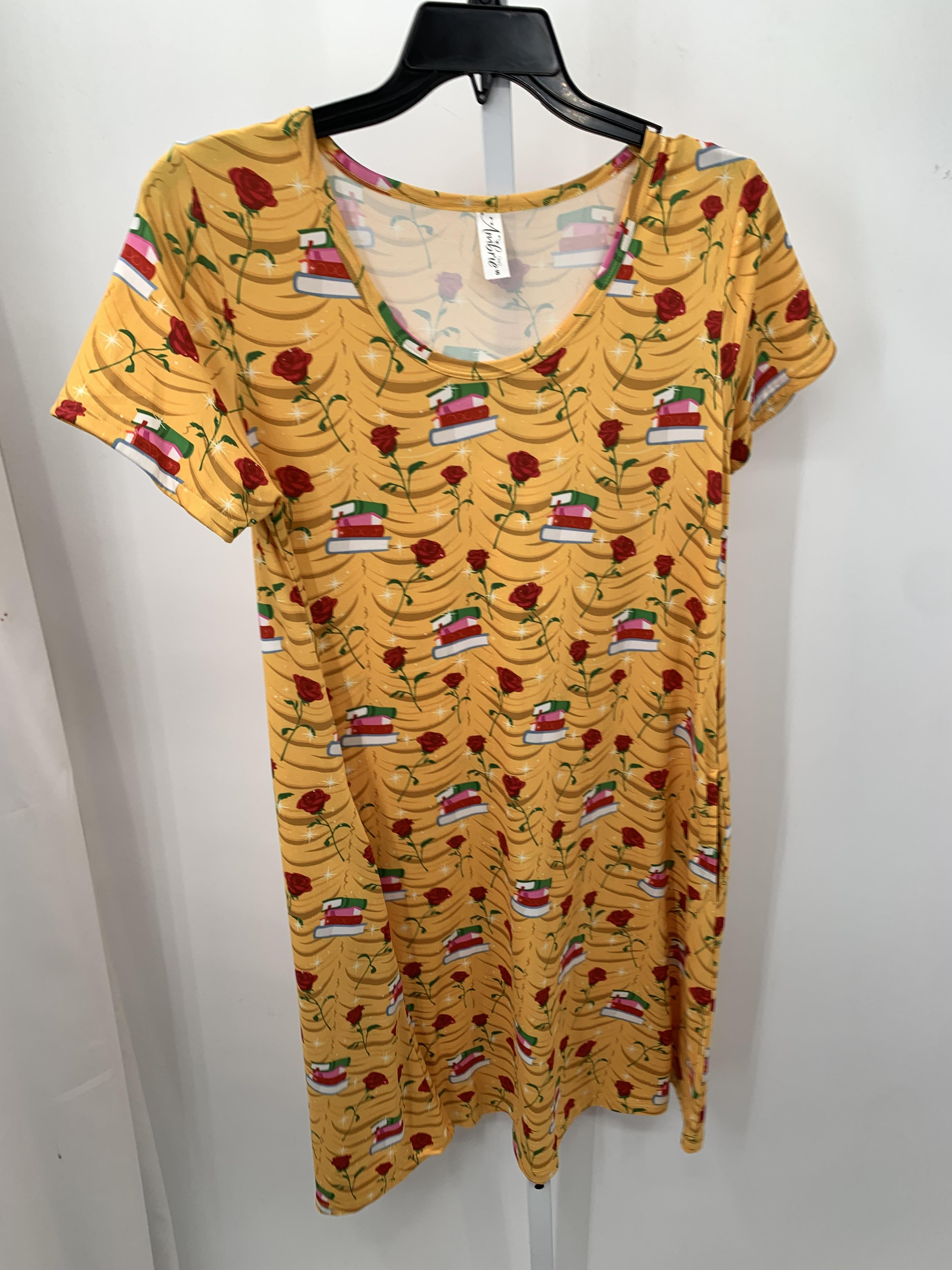 Size Small Misses Short Sleeve Dress