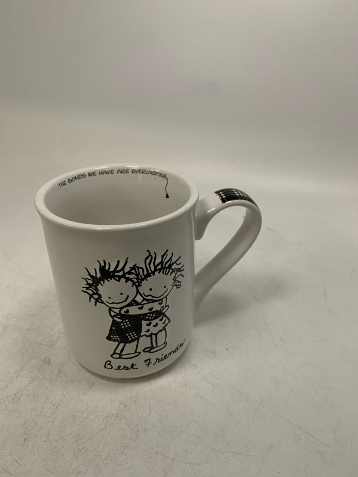BEST FRIENDS CHILDREN OF THE INNER LIGHT BEST FRIENDS MUG.