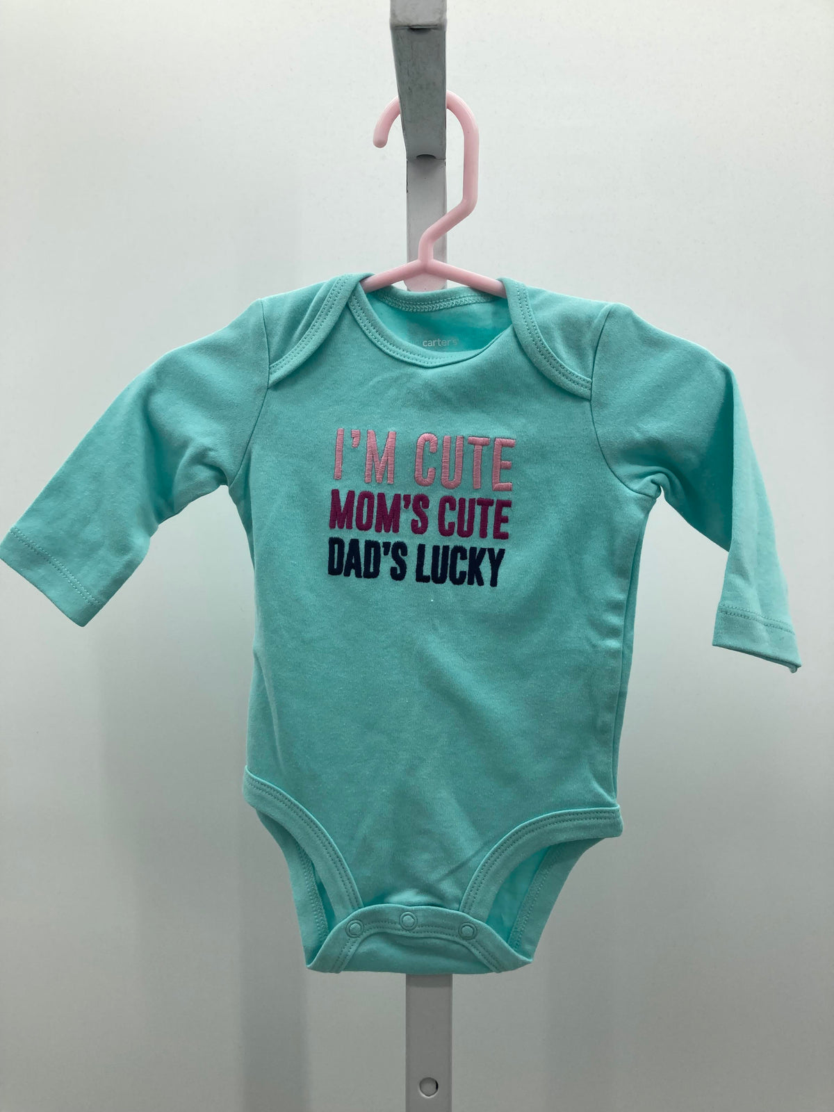 Carters Size 3 Months Girls Long Sleeve Shirt
