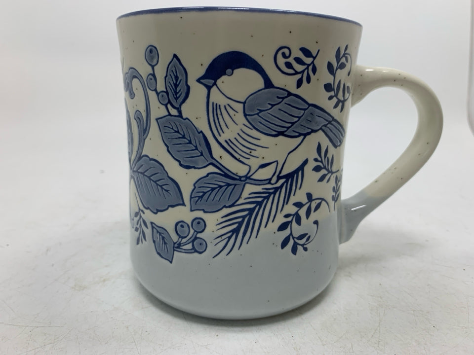 BLUE BIRD LARGE MUG