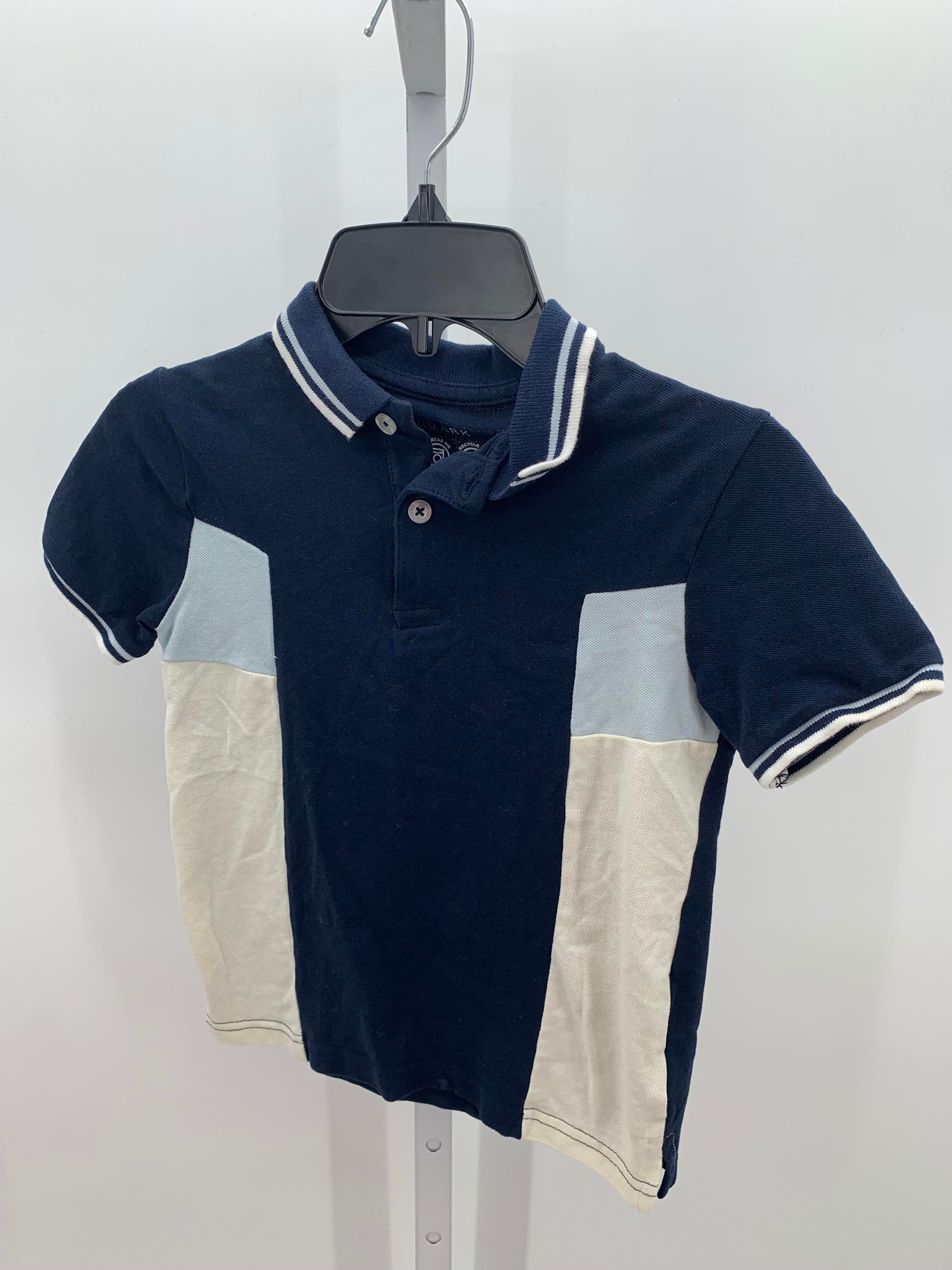 WHITE WAFFLE KNIT POLO