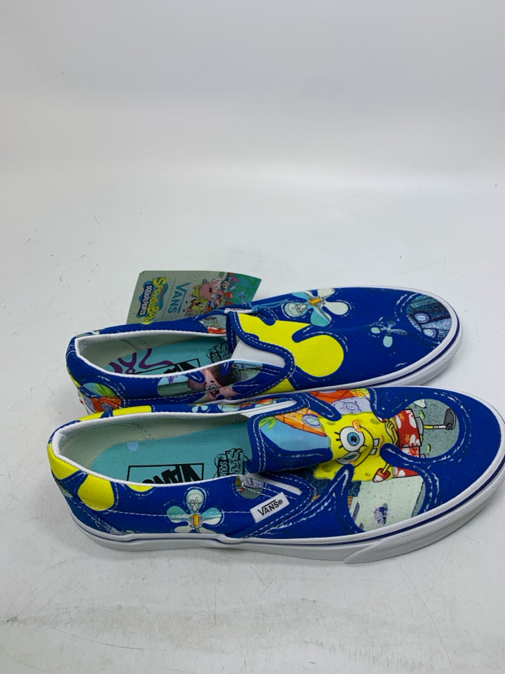 Vans SpongeBob Squarepants Shoes (Men-7.5, Wom- 9)- New With Tags