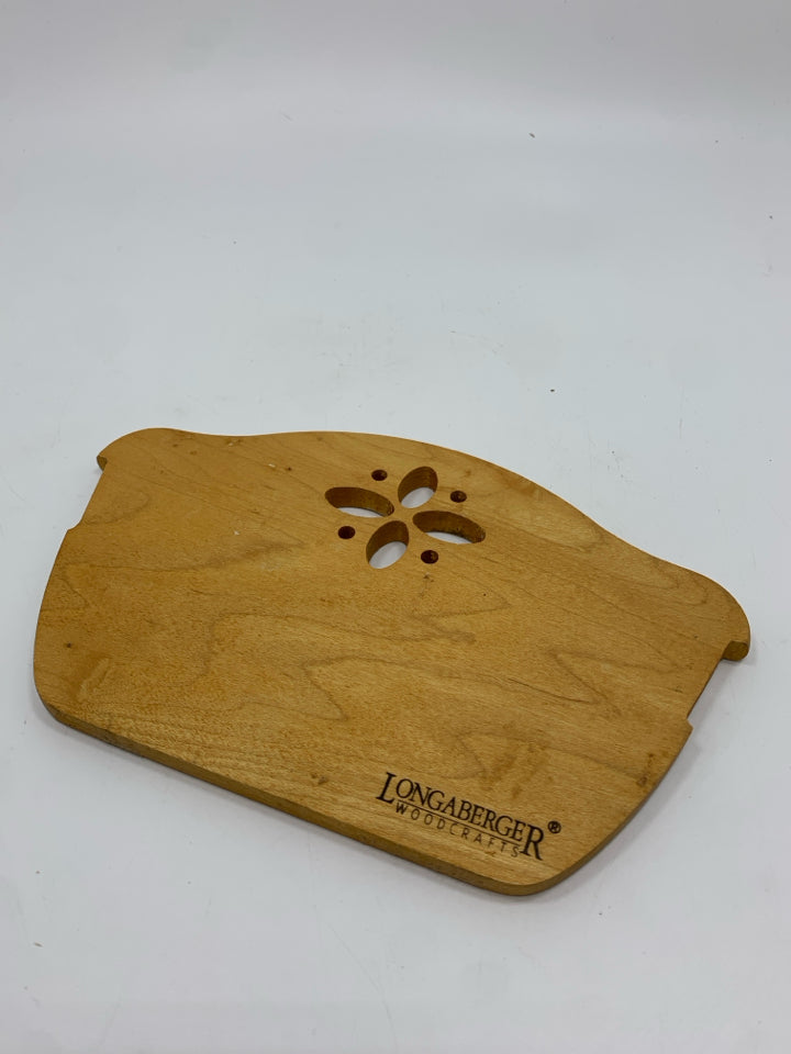 LONGABERGER WOOD BREAD BASKET DIVIDER.