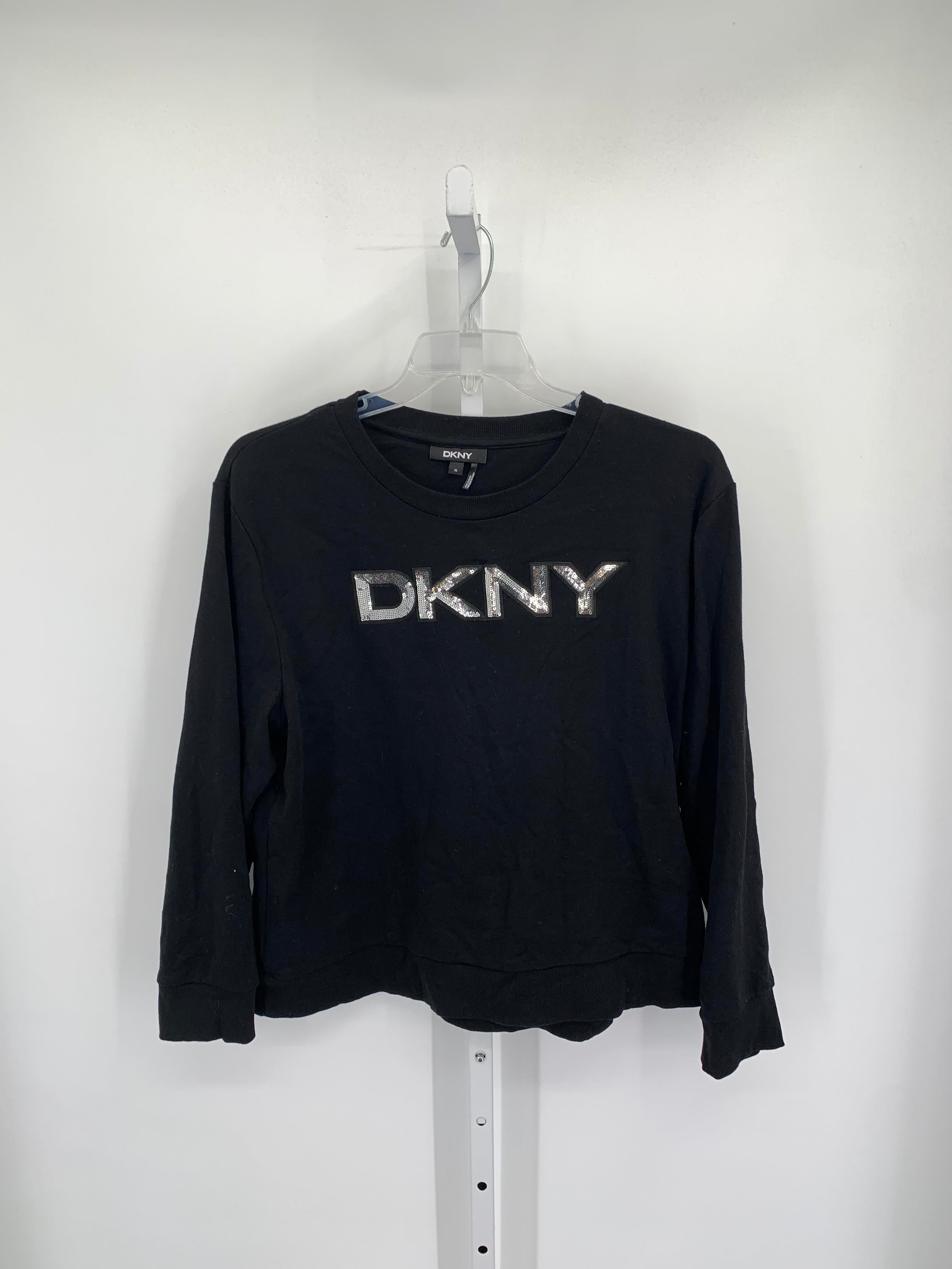 DKNY Size Extra Large Misses Long Sleeve Shirt