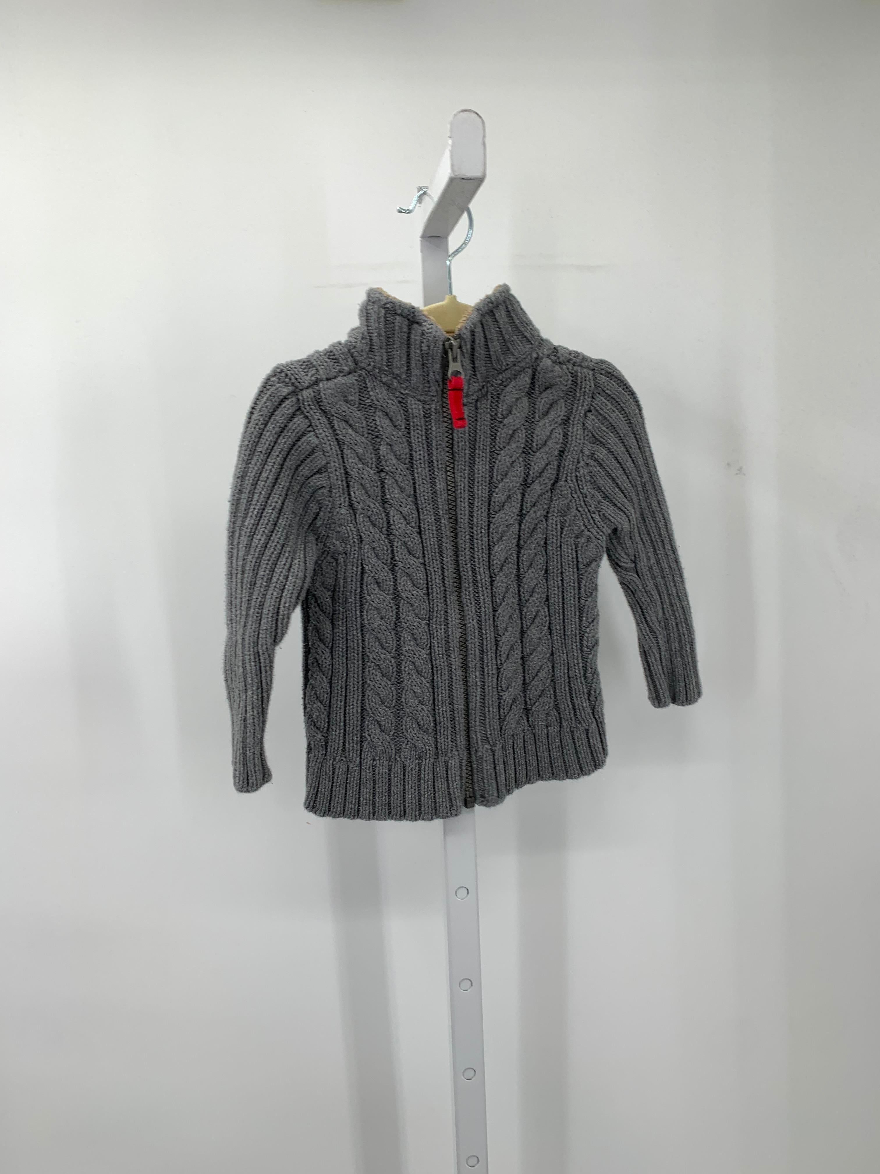 CABLE KNIT ZIP
