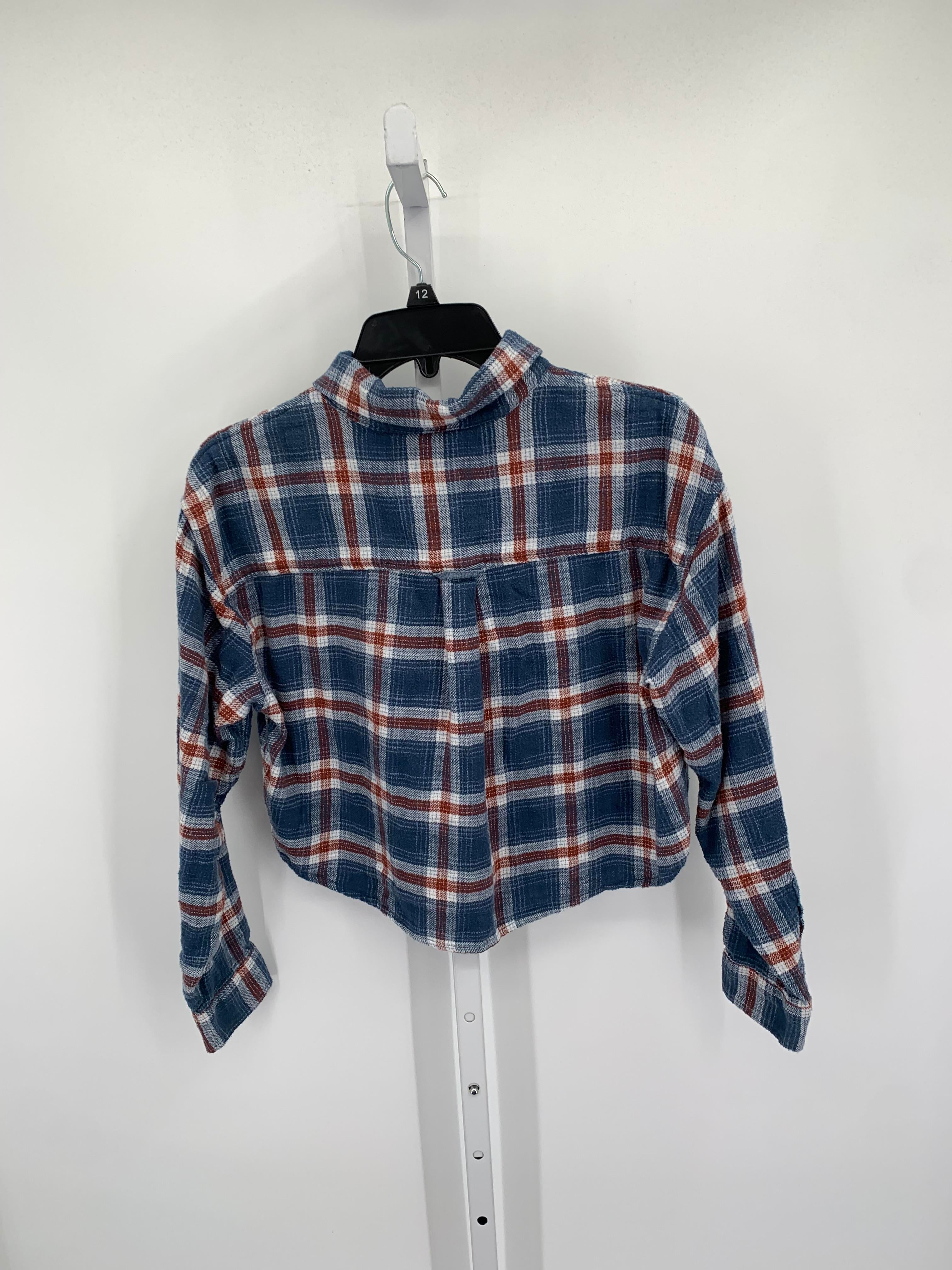 American Eagle Size X Small Juniors Long Sleeve Shirt