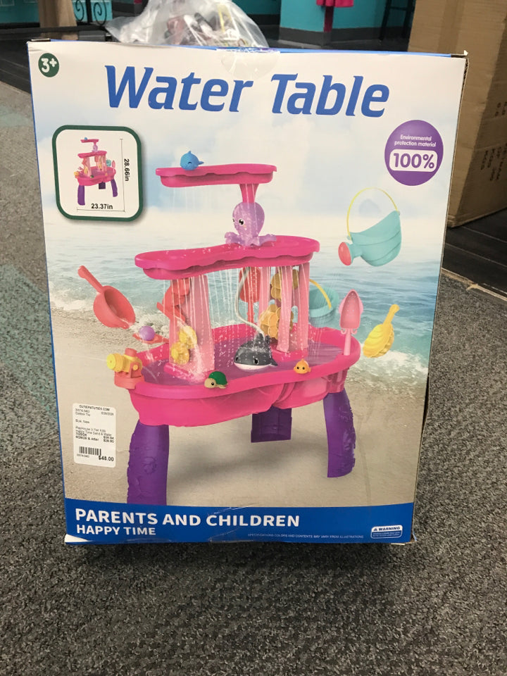 PlayHouse 3-Tier Kids Happy Time Sand & Water Table *NIB*
