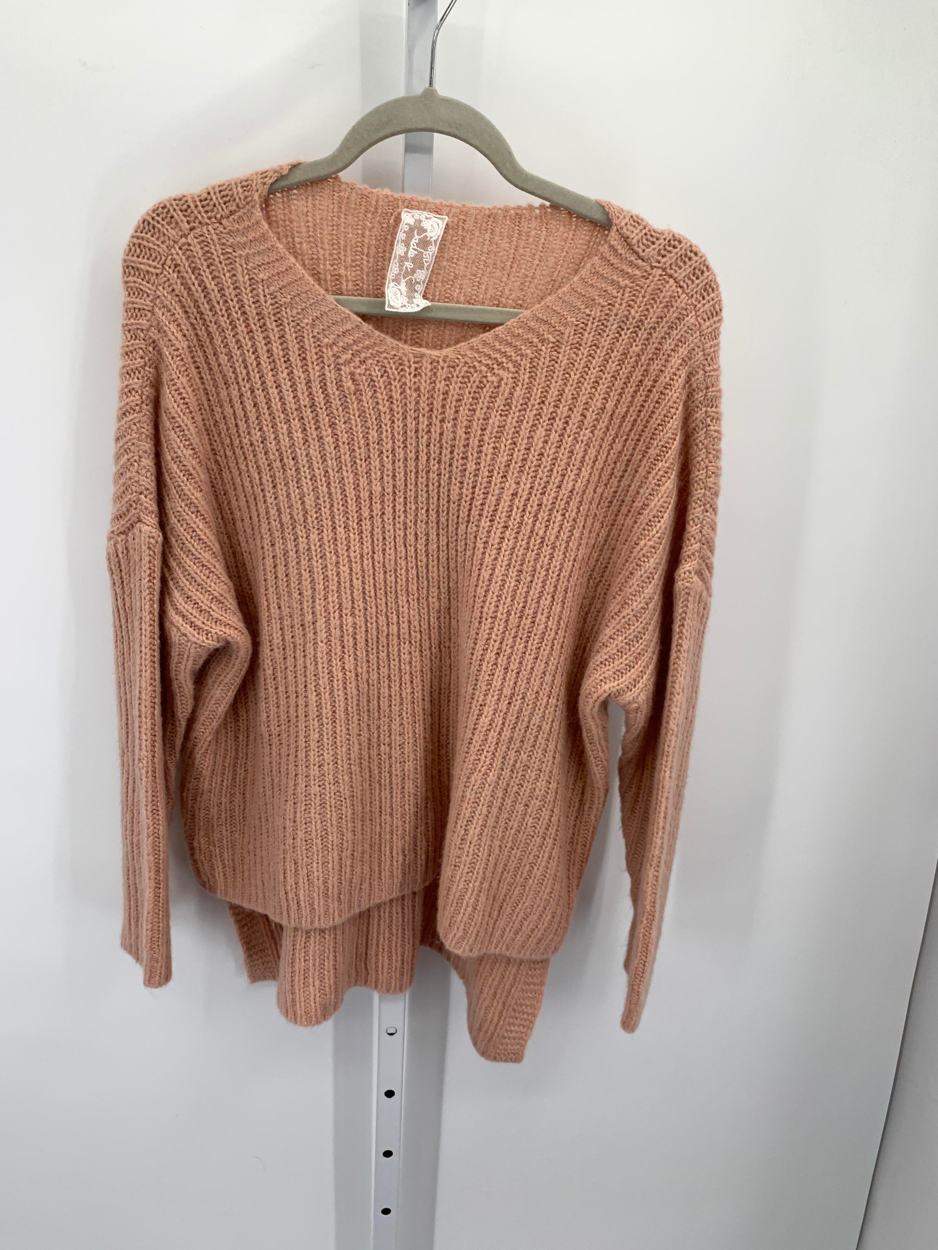 Size Small Juniors Long Sleeve Sweater