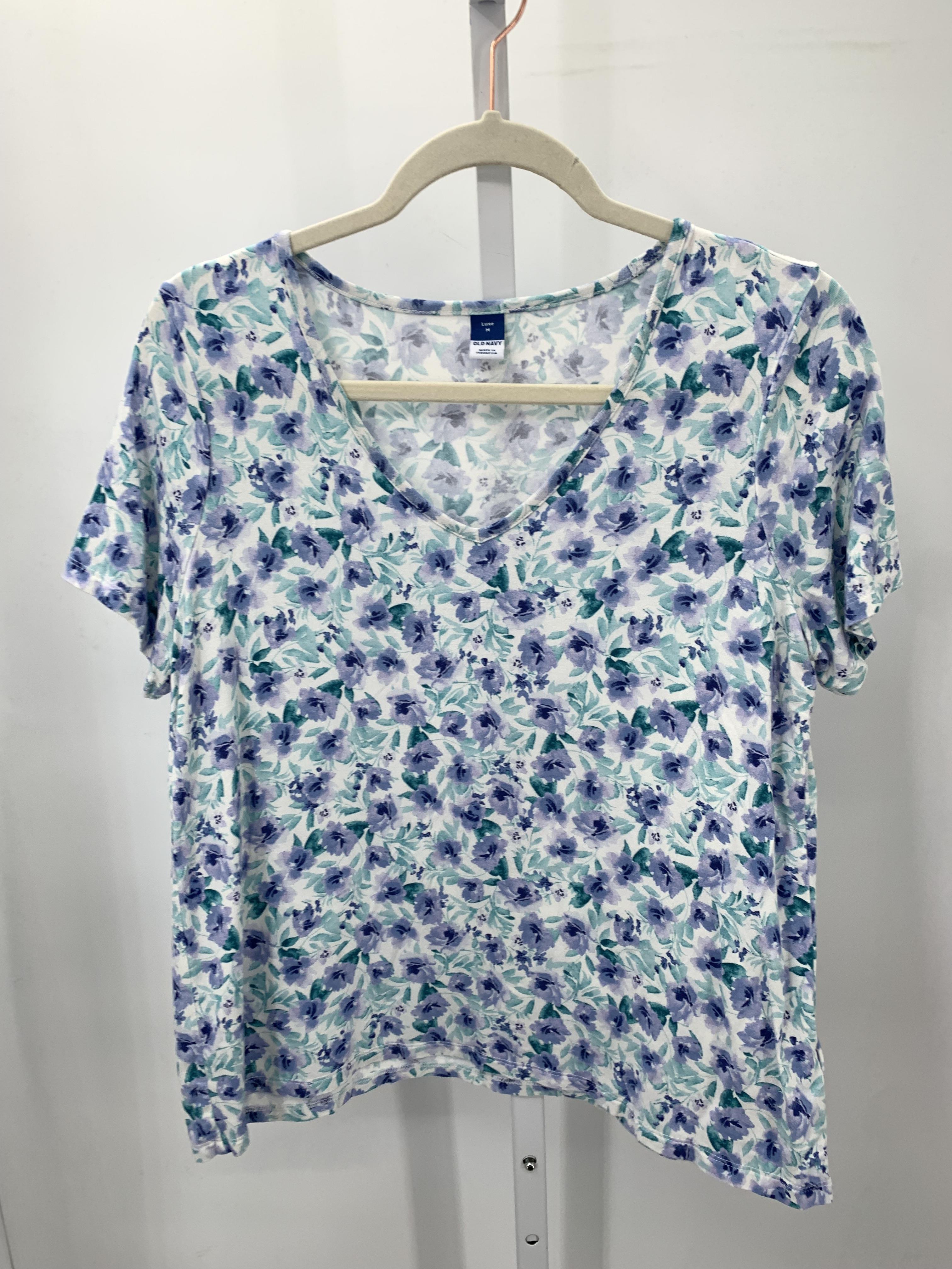 Old Navy Size Medium Misses Short Sleeve Shirt