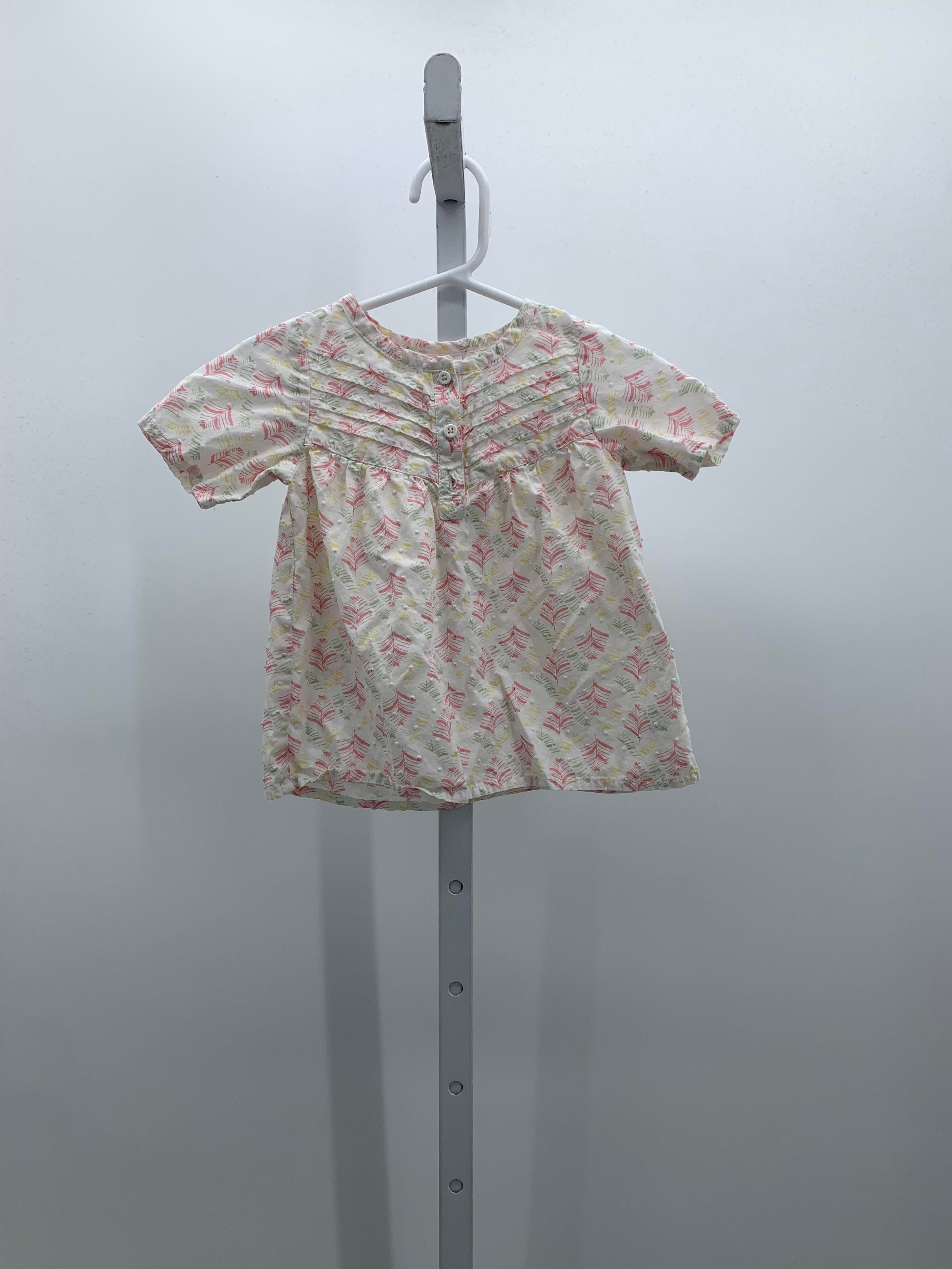 Hanna Anderson Size 2 Girls Short Sleeve Shirt