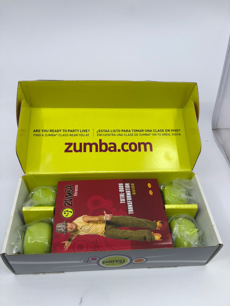 NIB ZUMBA FITNESS SET