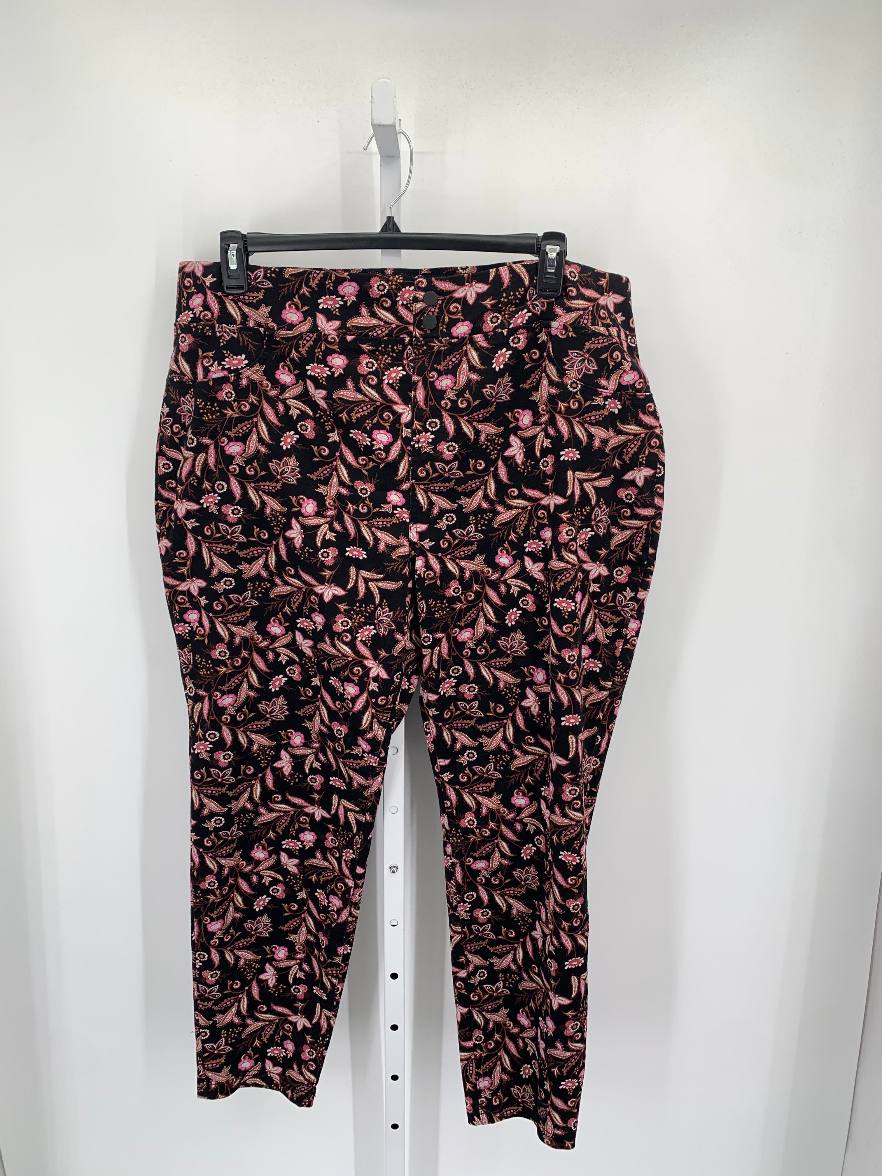 Terra & Sky Size 2X Womens Pants