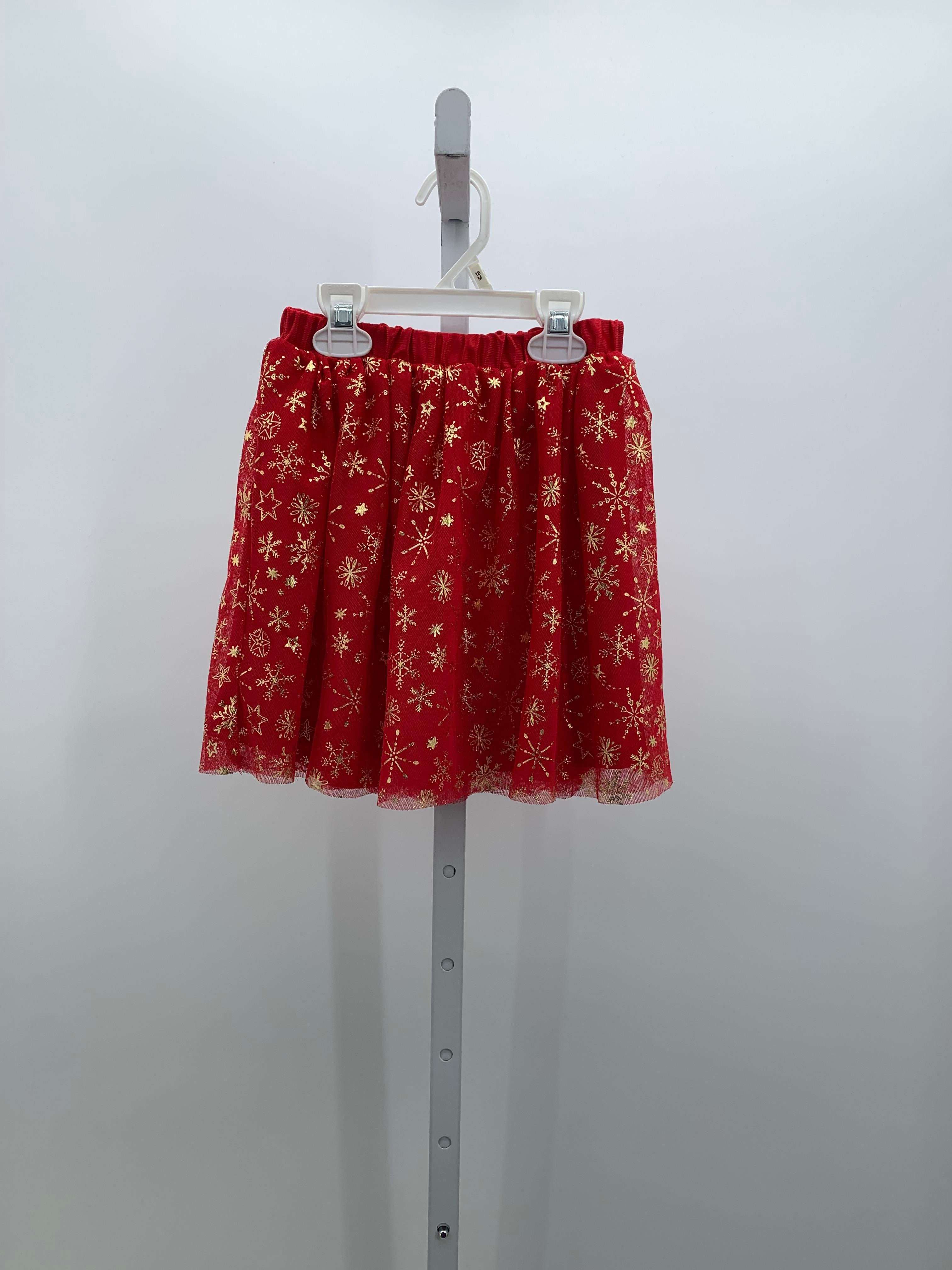 GOLD SNOWFLAKES SKIRT.