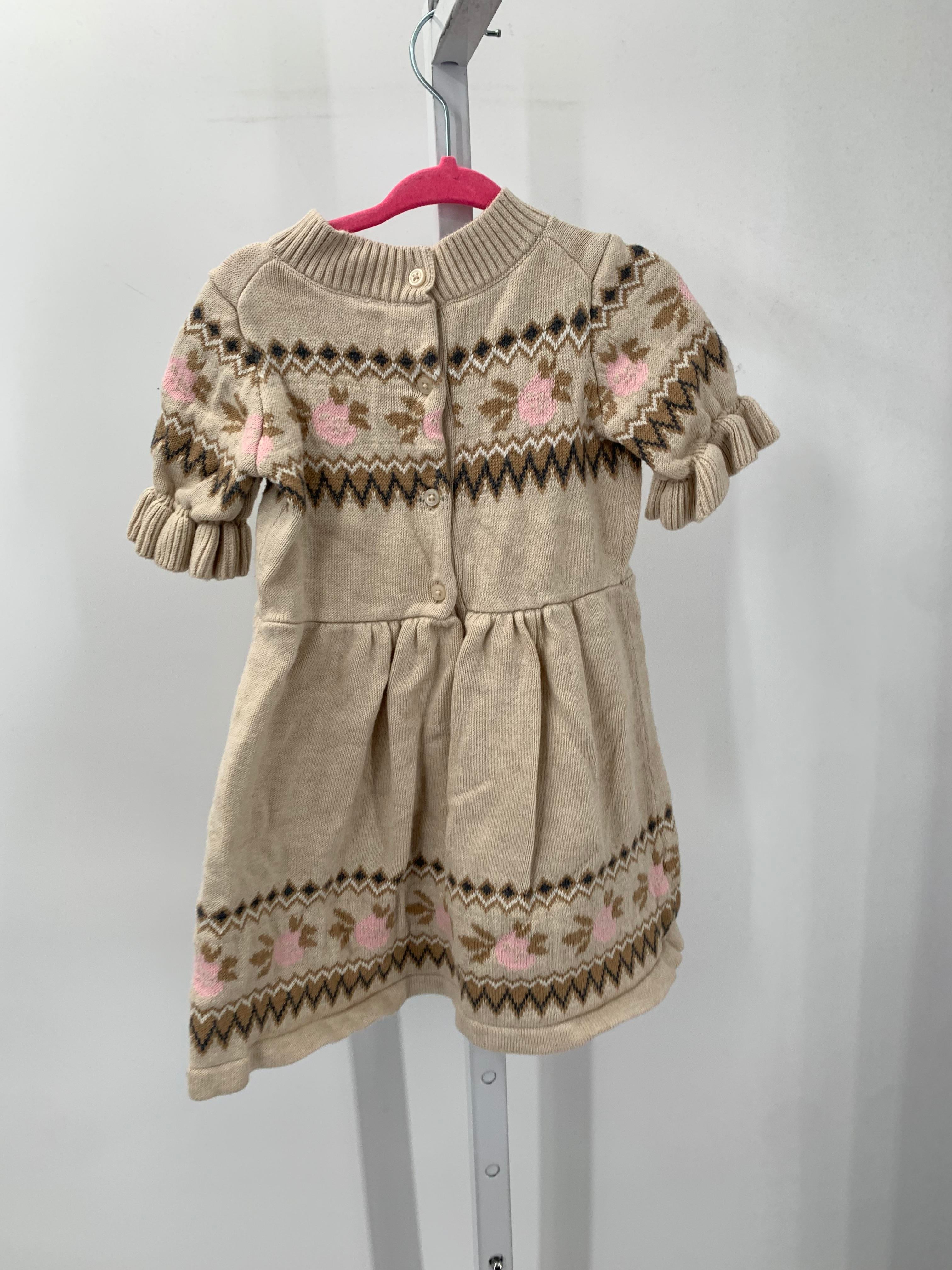 Janie and Jack Size 2T Girls Short Sleeve Dress