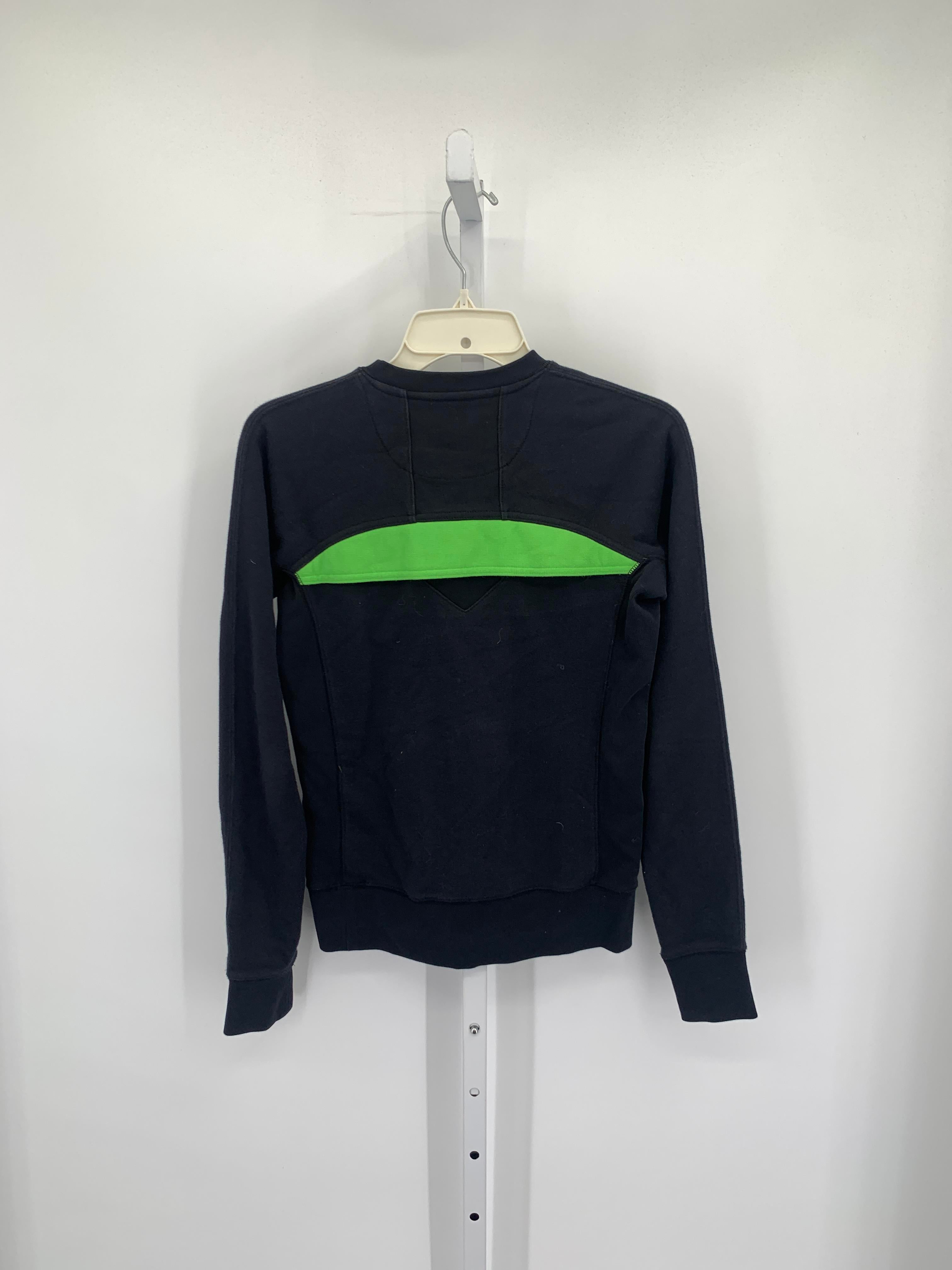 GREEN CREWNECK KNIT