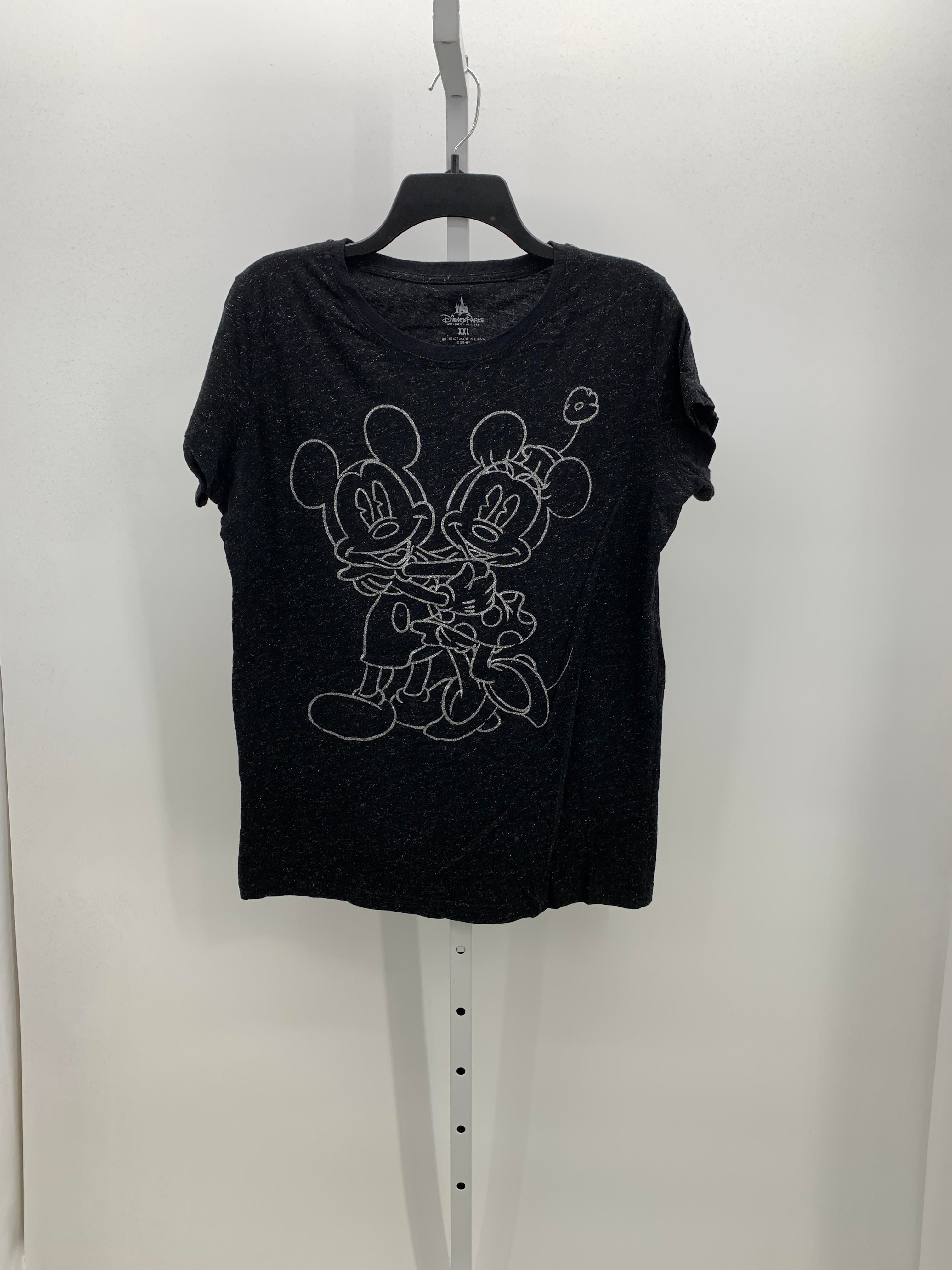 Disney Parks Size XXL Misses Short Sleeve Shirt