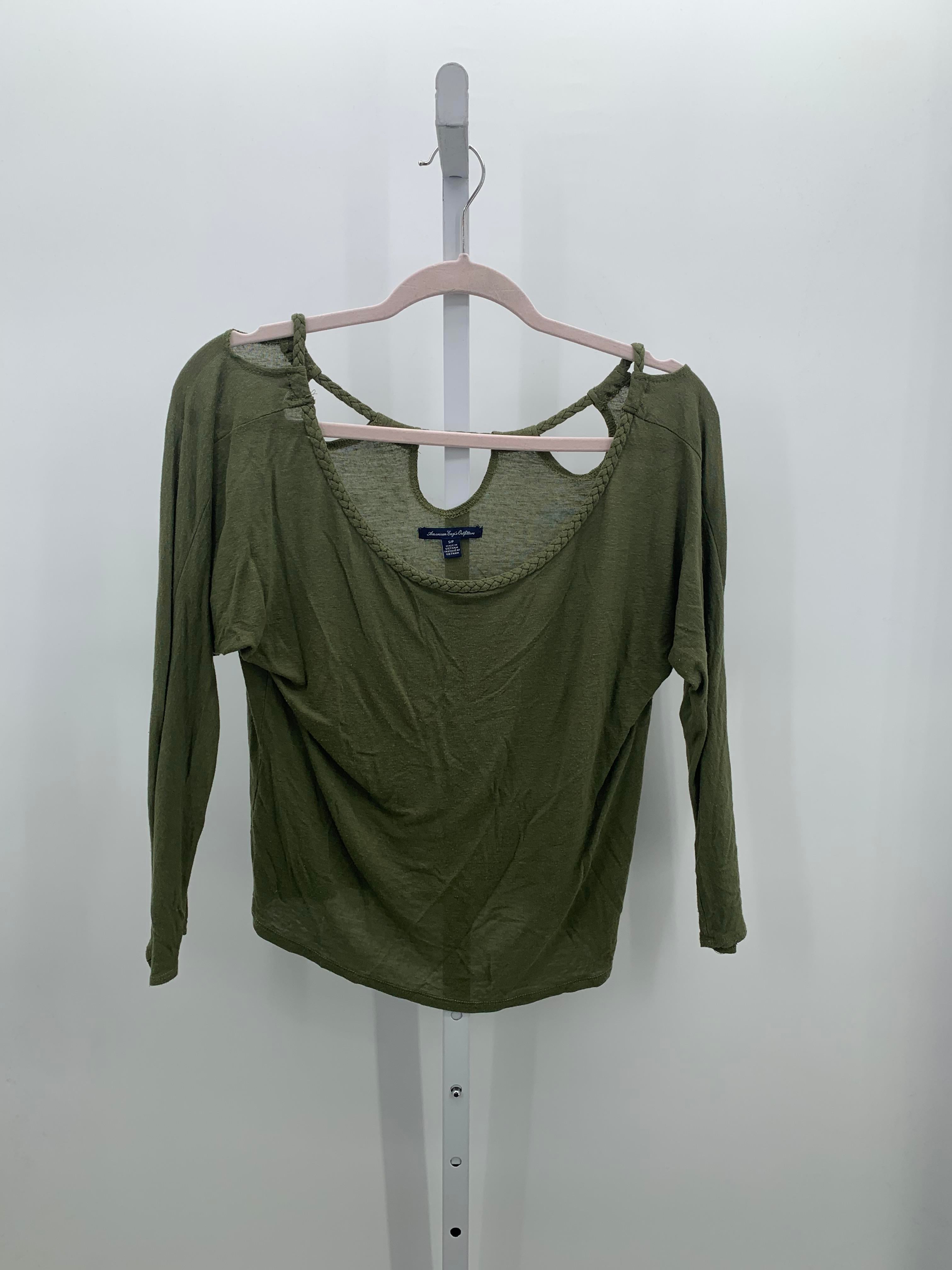 American Eagle Size Small Juniors Long Sleeve Shirt