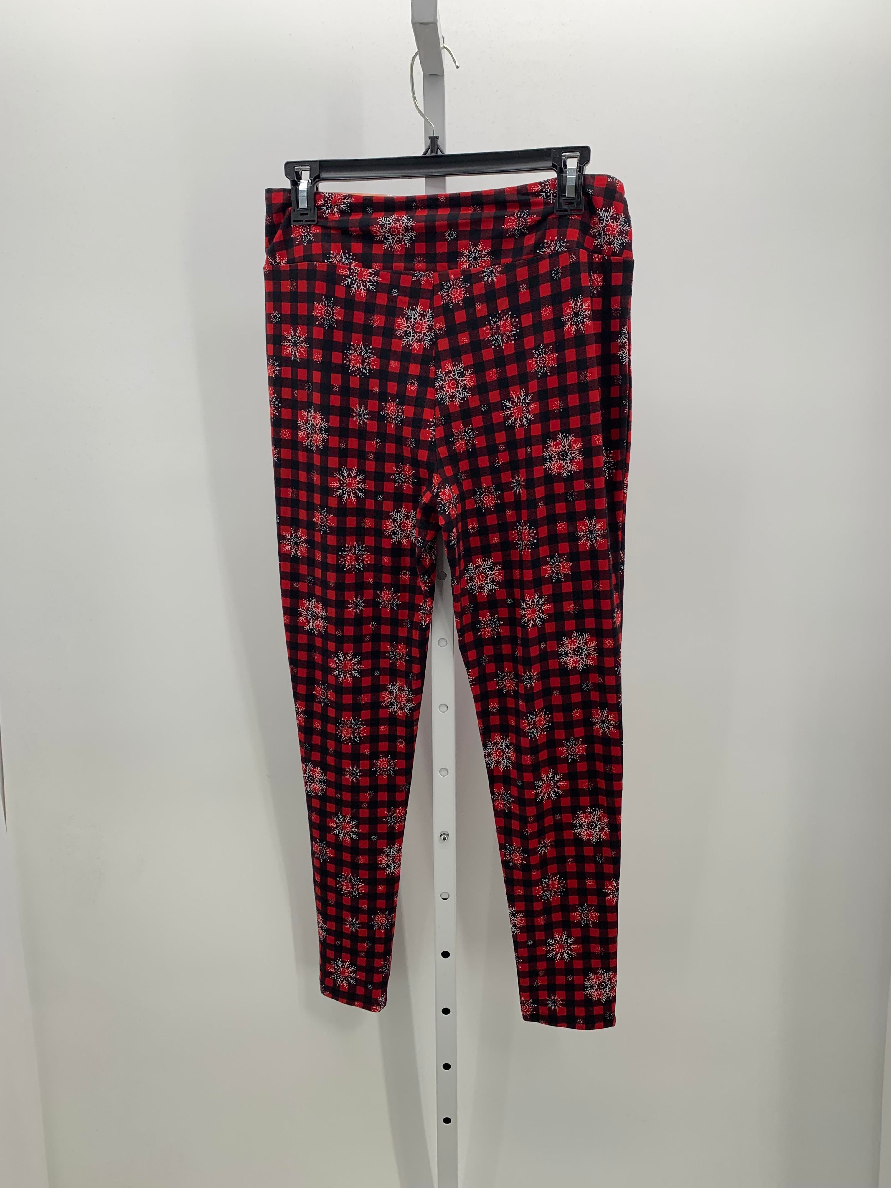 NEW PLAID SNOWFLAKES LEGGINGS.