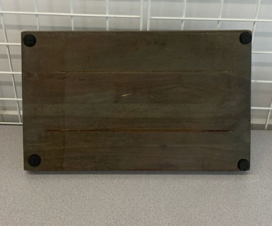 RUSTIC WOODEN TRAY.