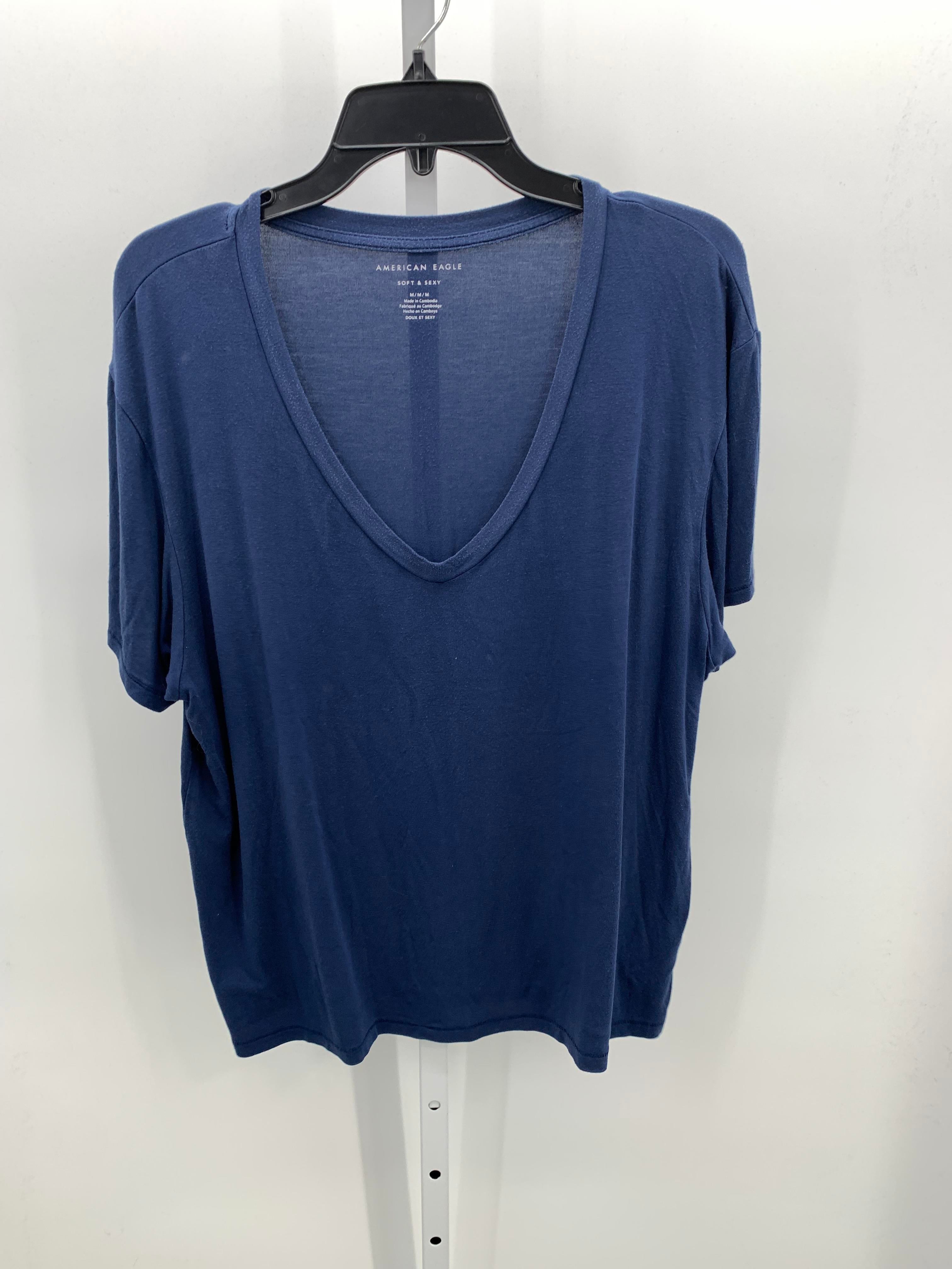 American Eagle Size Medium Juniors Short Sleeve Shirt