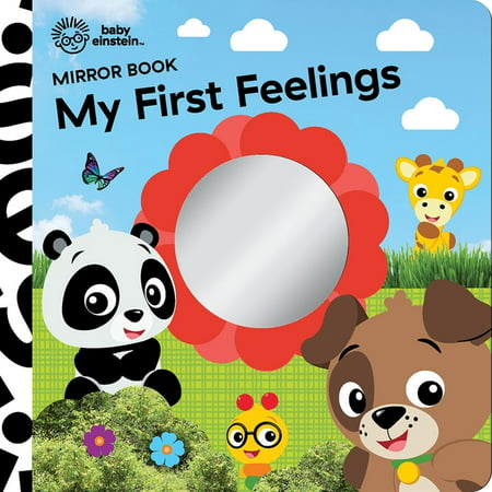 Baby Einstein: My First Feelings Mirror Book - by Pi Kids (Board Book) -